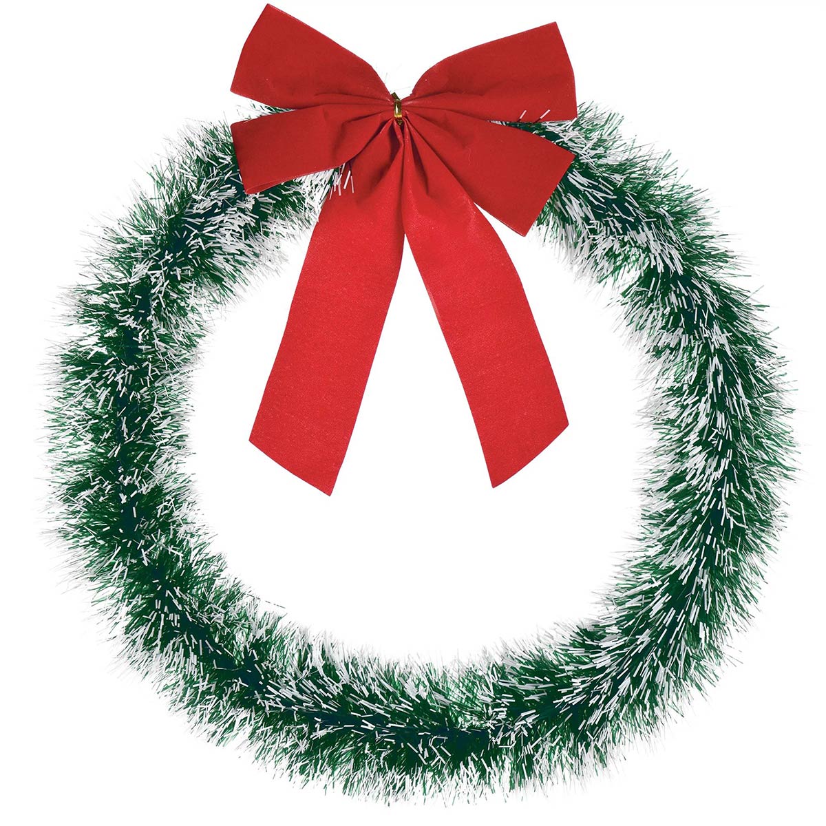 Artificial Pine Christmas Wreath, 16 Inches, 1 Count