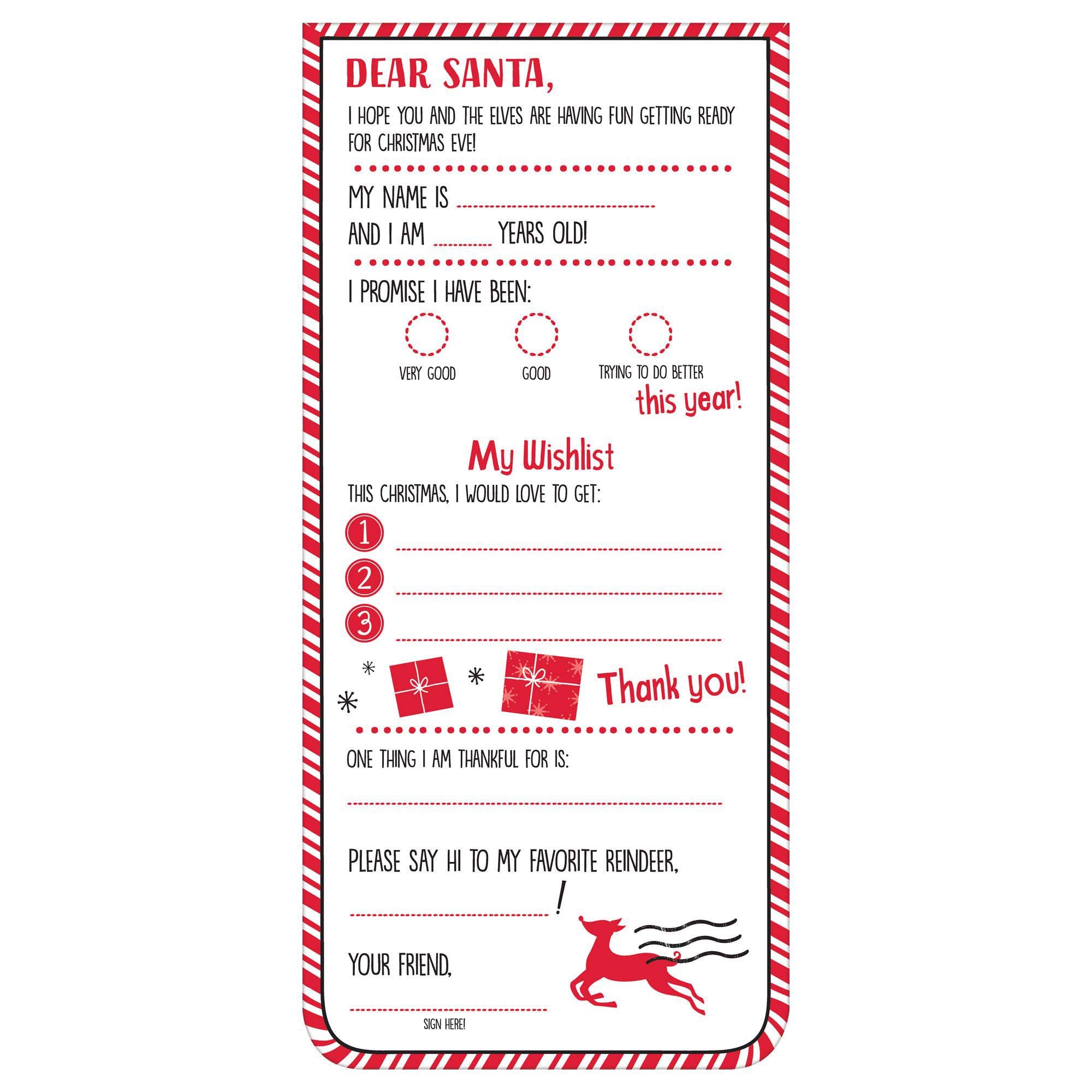 Letters to Santa Kit, 2 Count