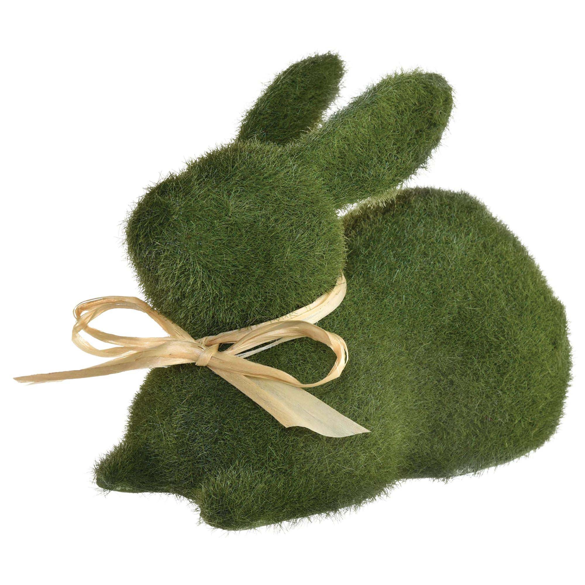 Green Moss Easter Bunny Decoration