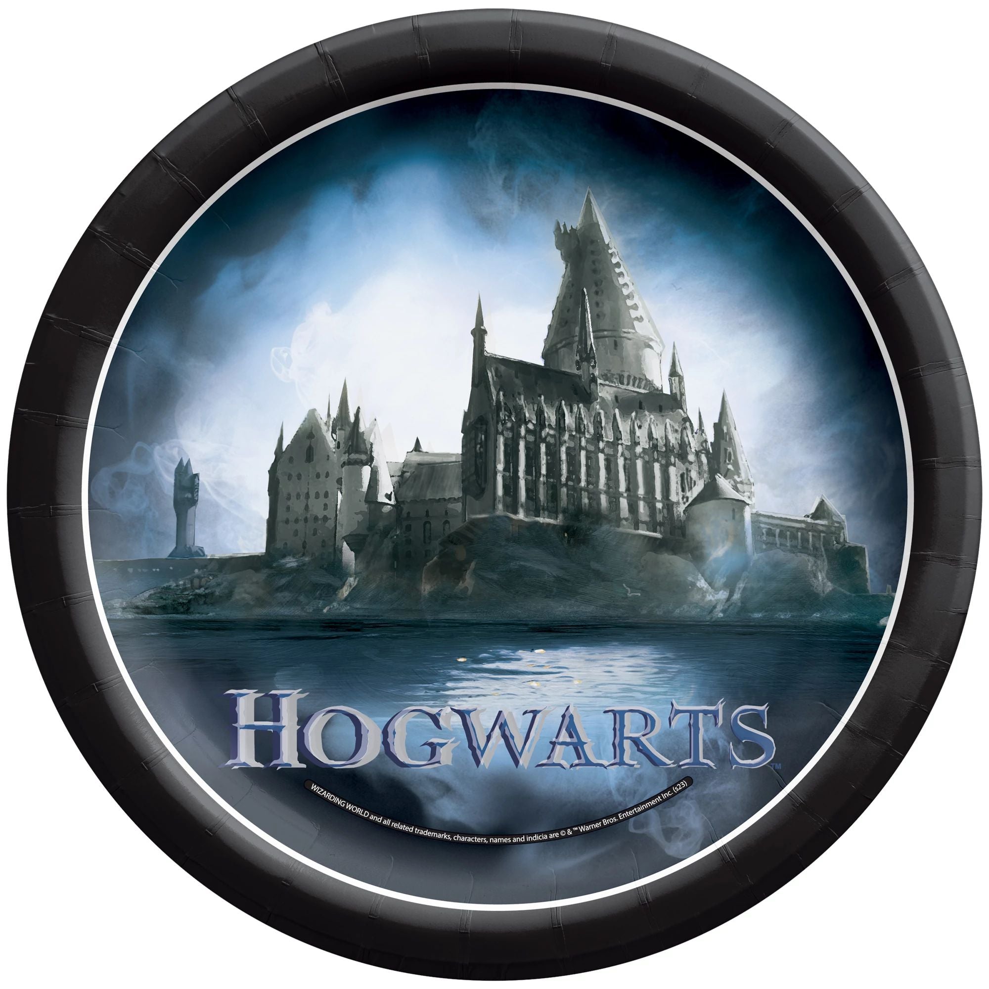 Harry Potter Large Round Lunch Paper Plates, 10 Inches, 18 Count