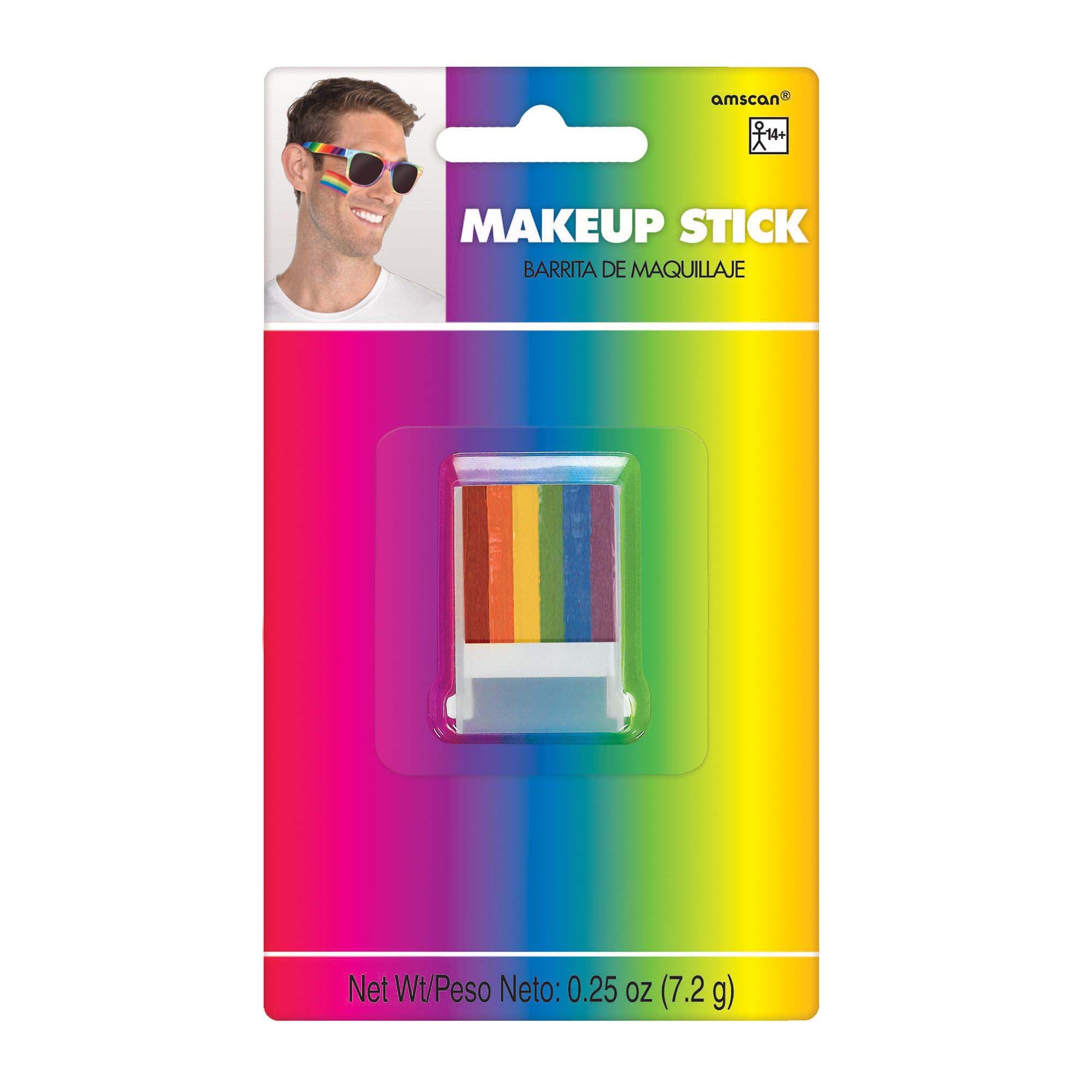 Pride Day Rainbow Makeup Stick, 1 Count