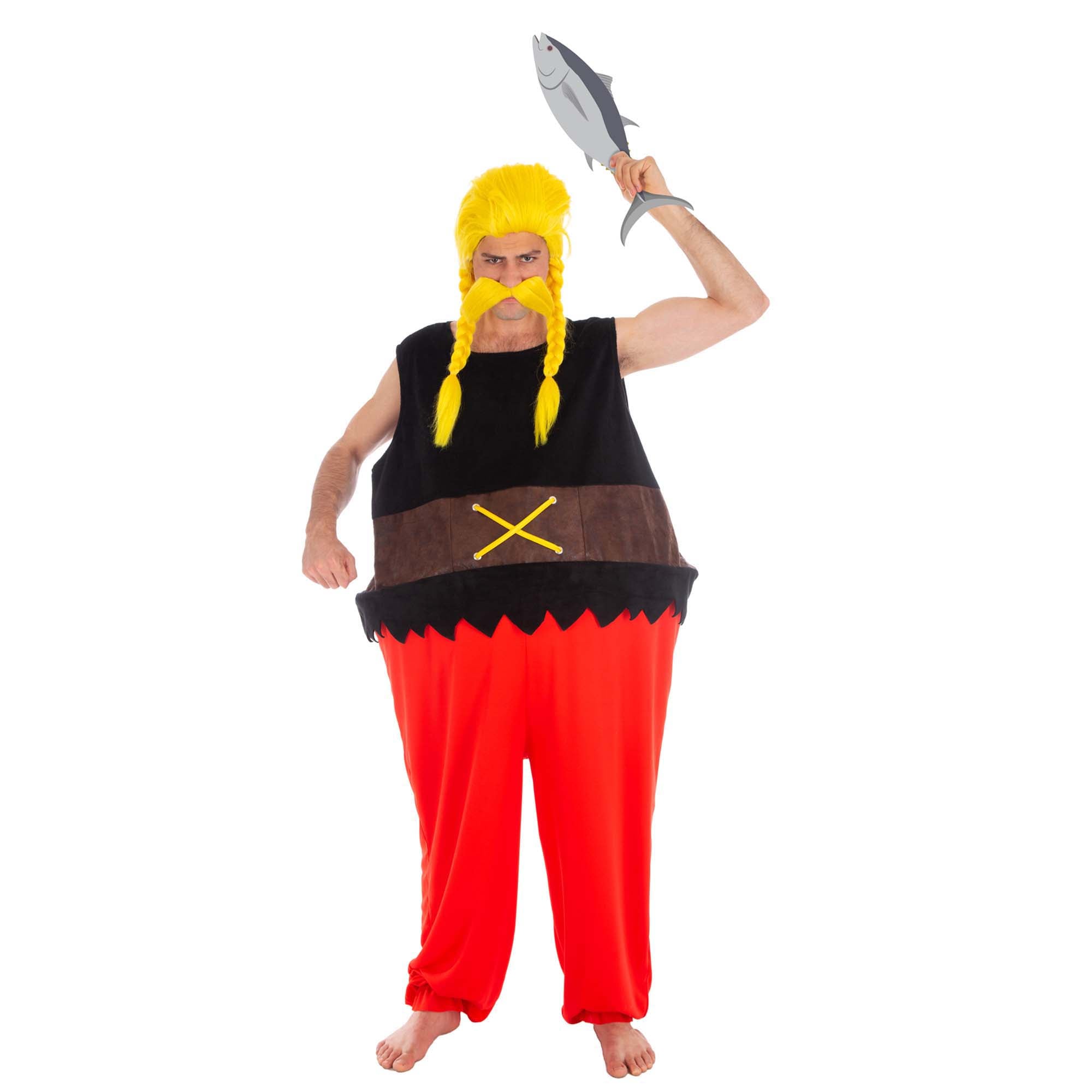 Ordralfabetix Costume for Adults, Asterix and Obelix