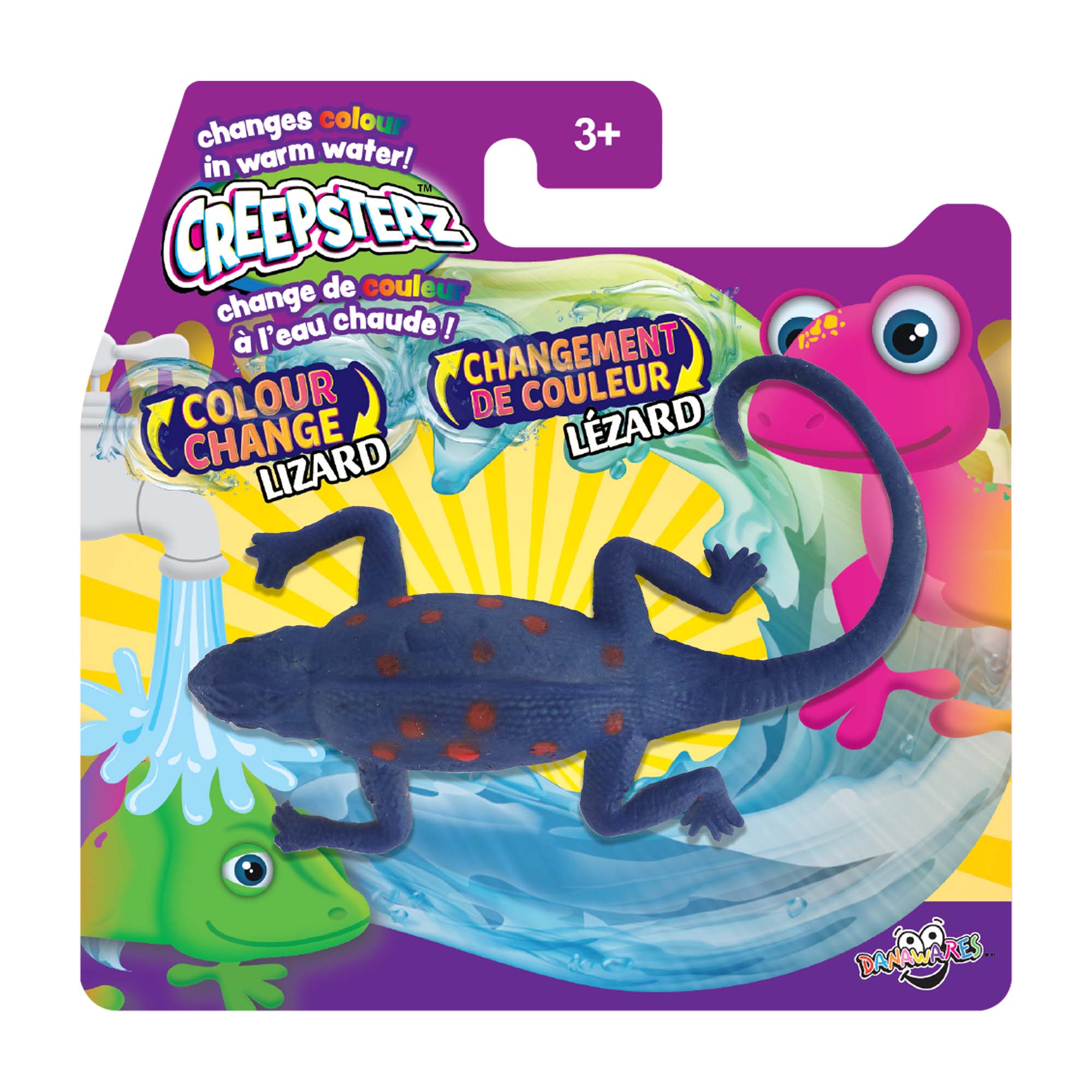 Creepsterz Colour Changing Lizard, 1 Count
