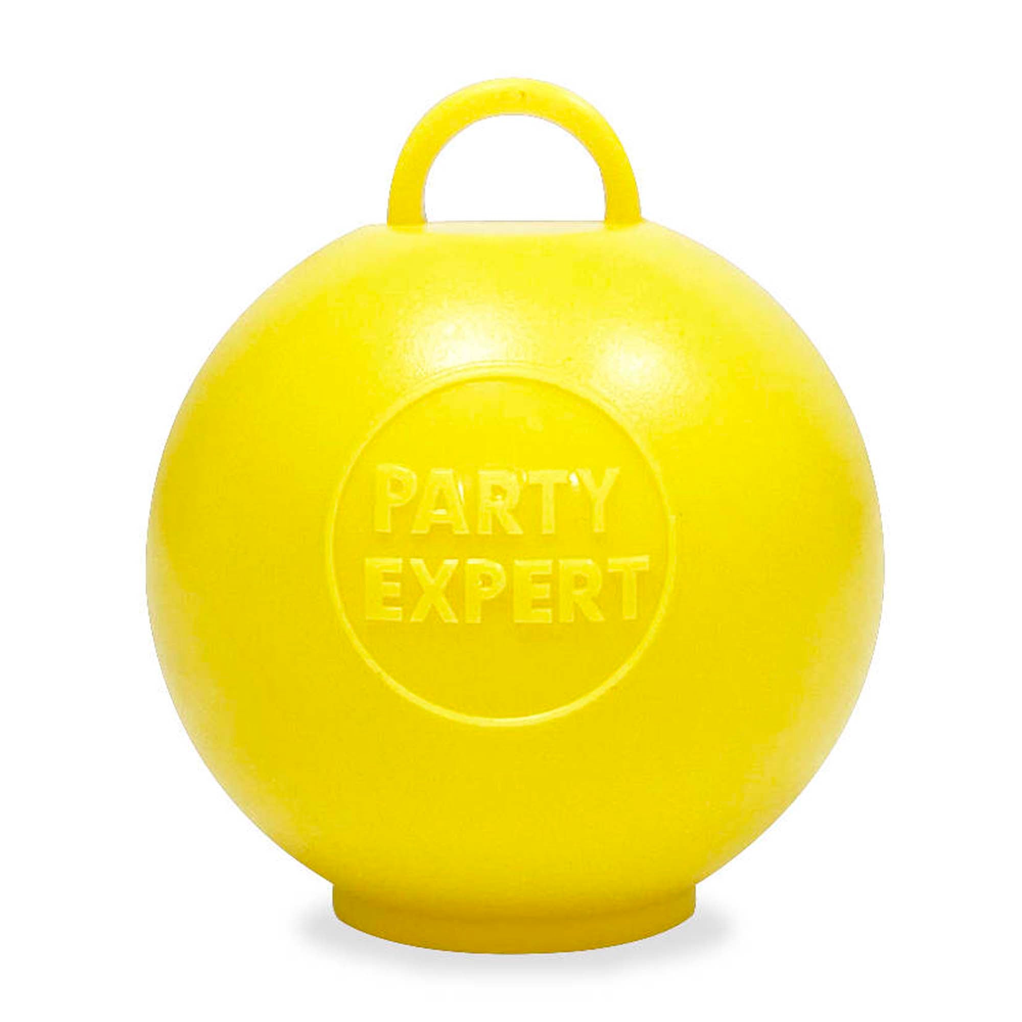 Yellow Bubble Balloon Weight, 1 Count