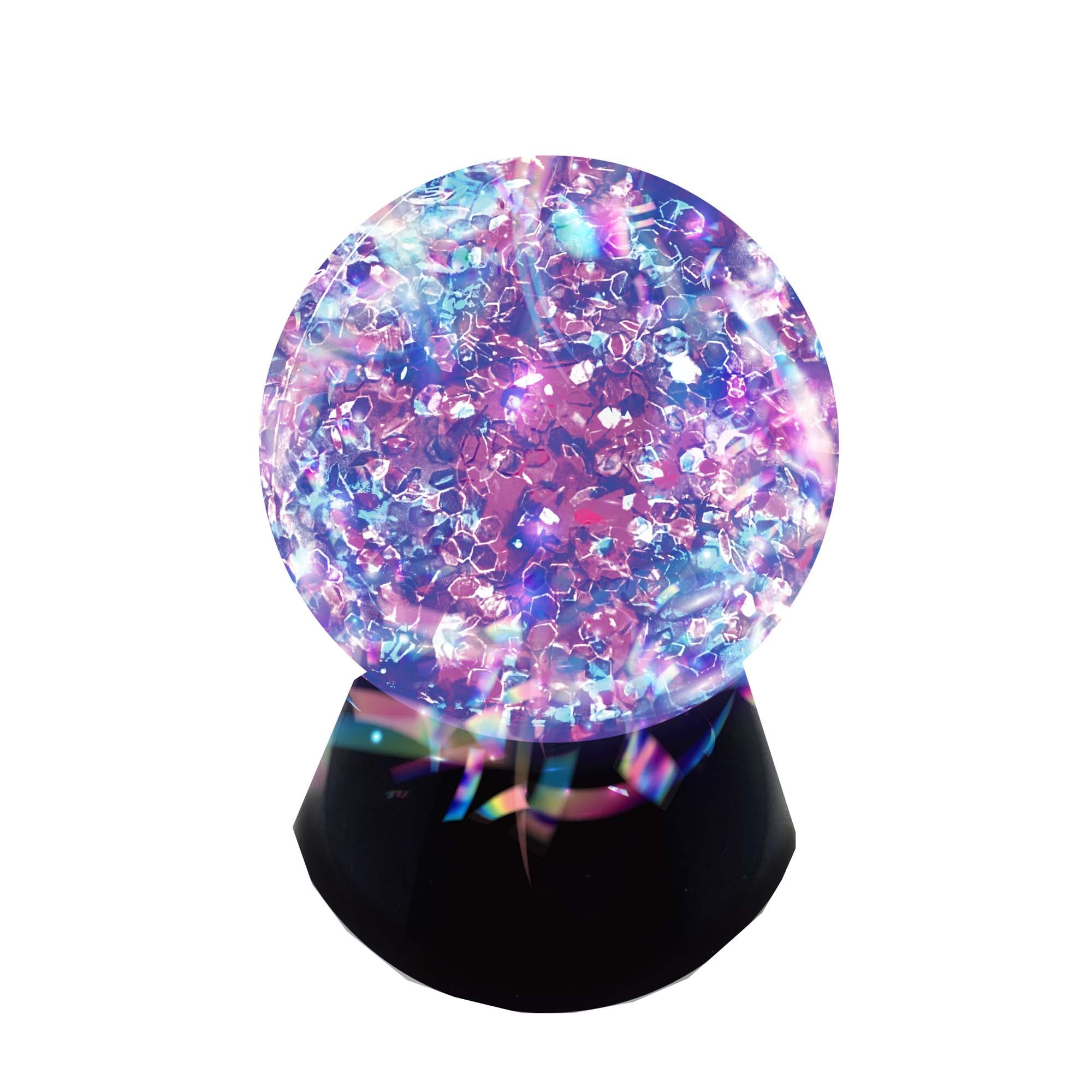 Mini Disco Glitter Lamp, 5 Inches, 1 Count
