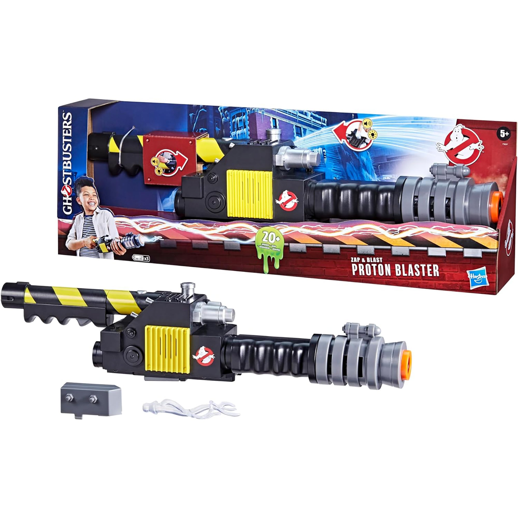 Ghostbusters Zap and Blast Proton Blaster, 22 Inches, 1 Count