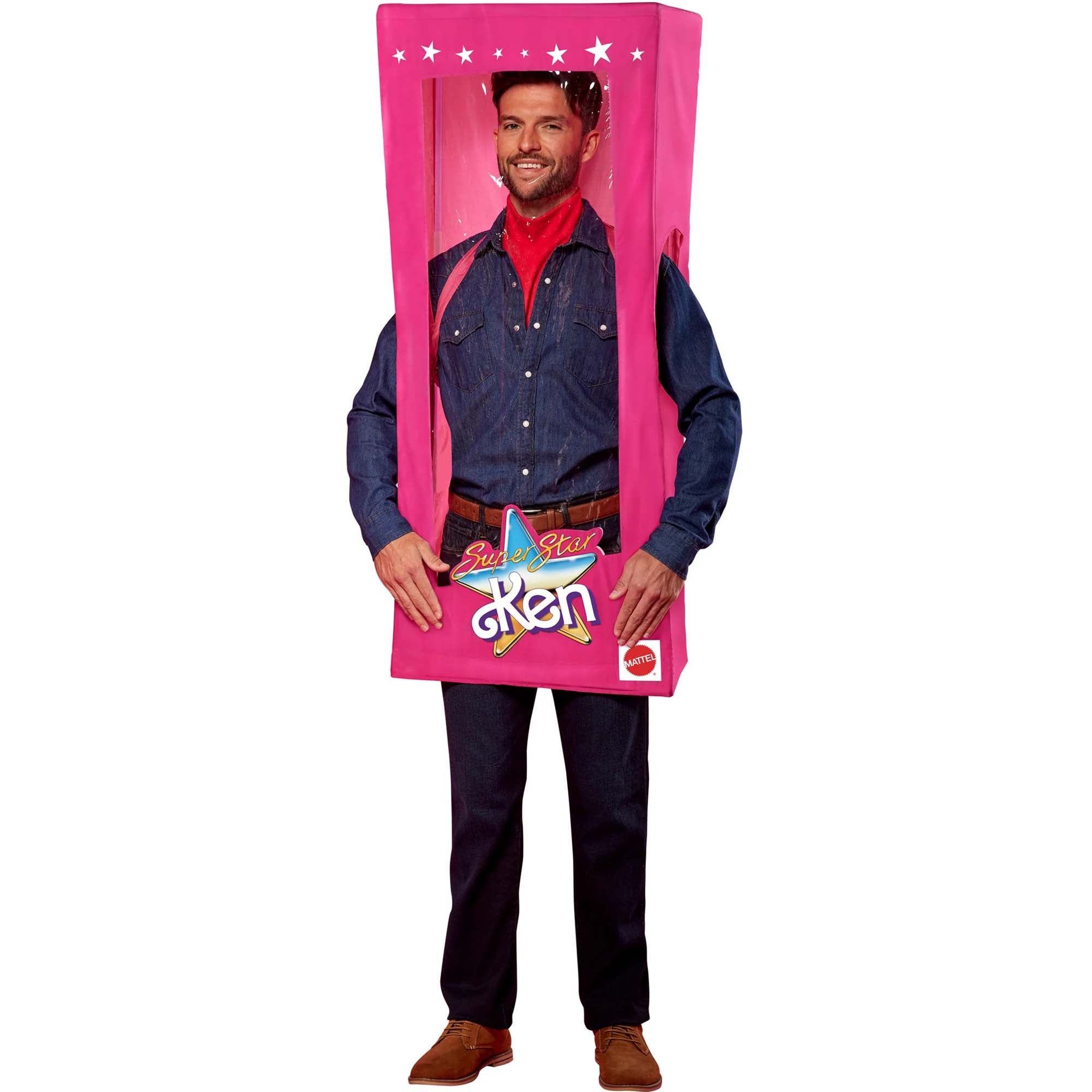 Barbie Ken in a Box Costume for Adults