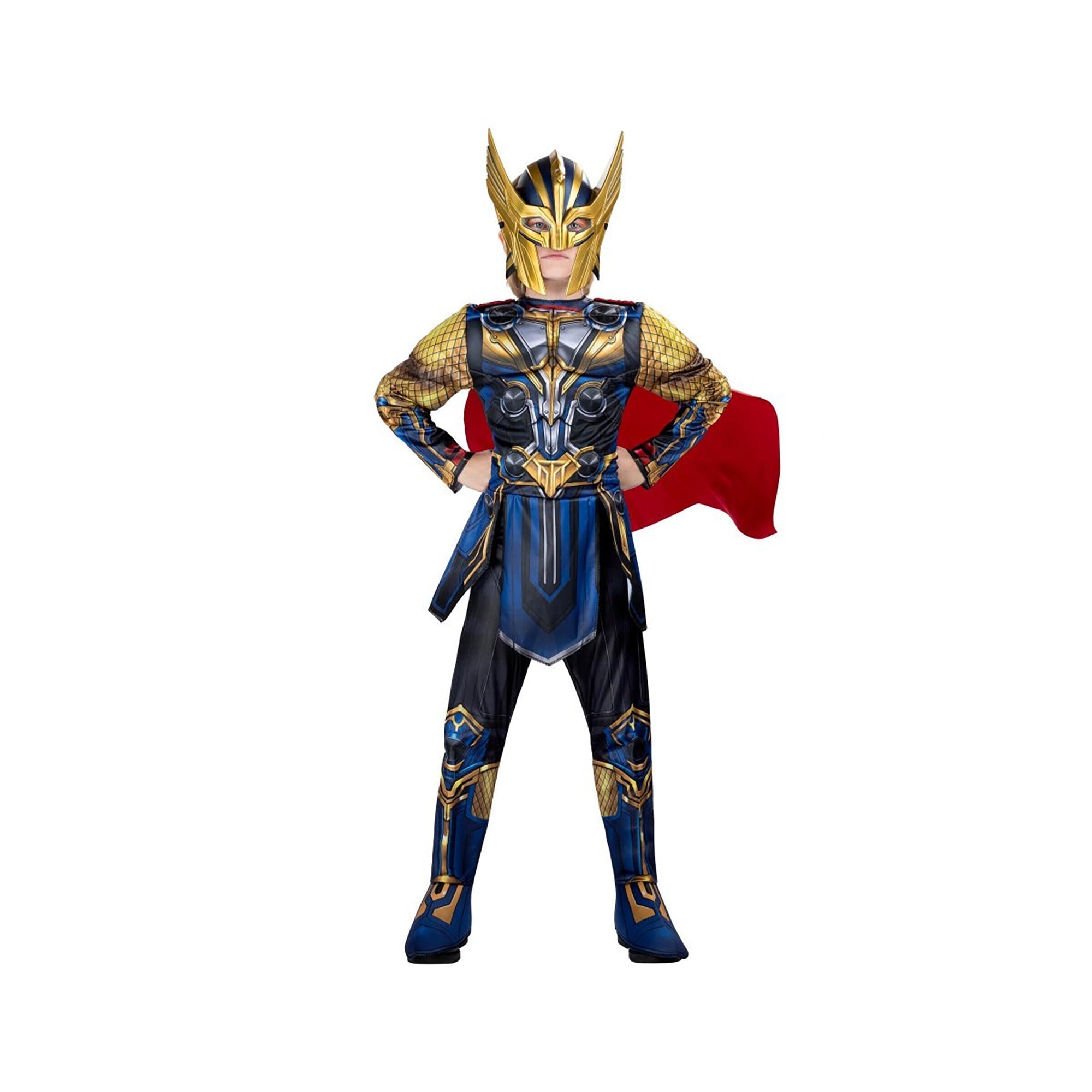 Marvel Thor Qualux Costume for Kids, Padded Jumpsuit