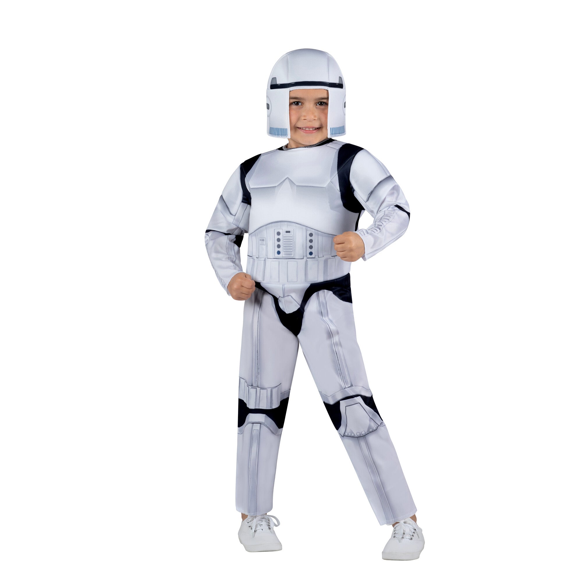 Star Wars Stormtrooper Costume for Toddles, Padded Jumpsuit