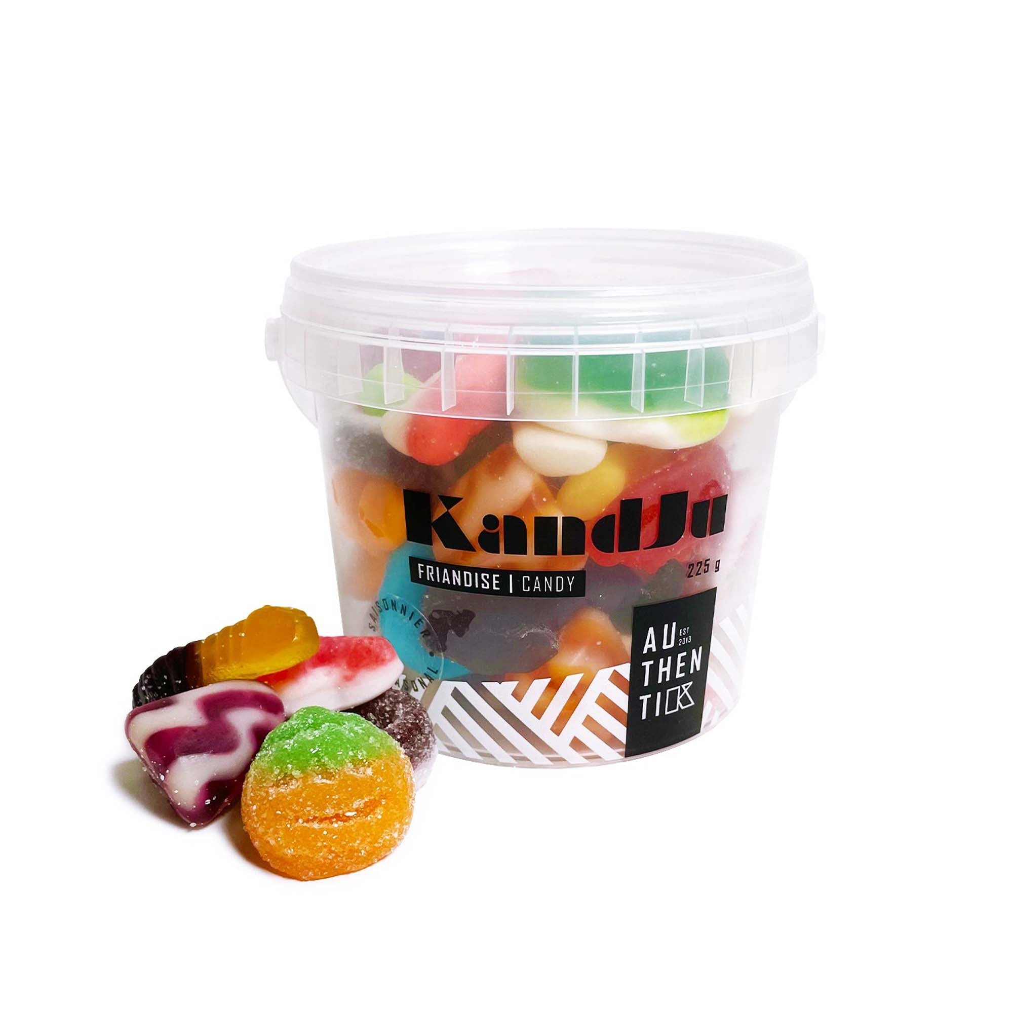 KandJu Halloween Mix Candy Bucket, 225g, 1 Count