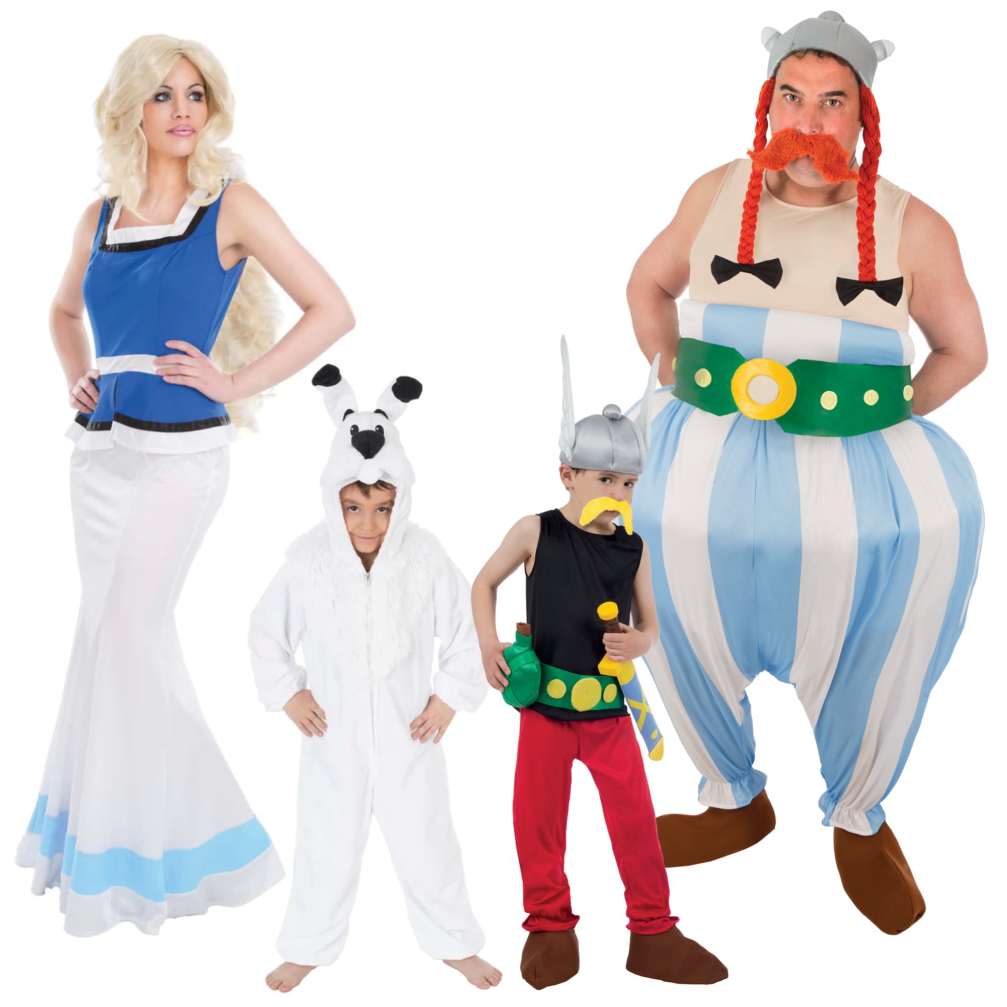 Asterix and Obelix Family Costumes