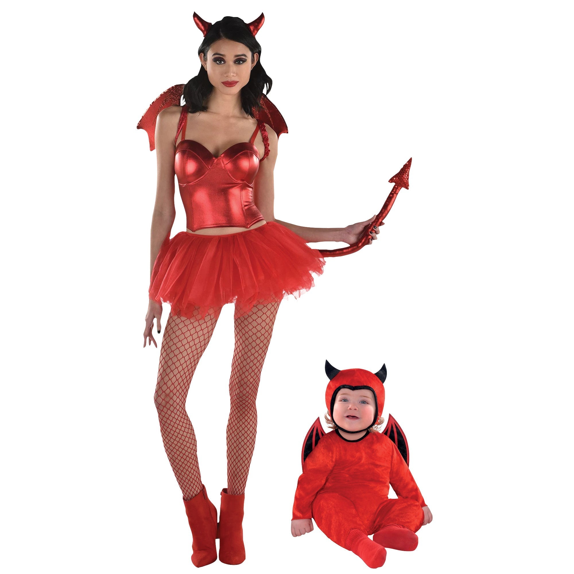 Mommy and Me Devil Costumes