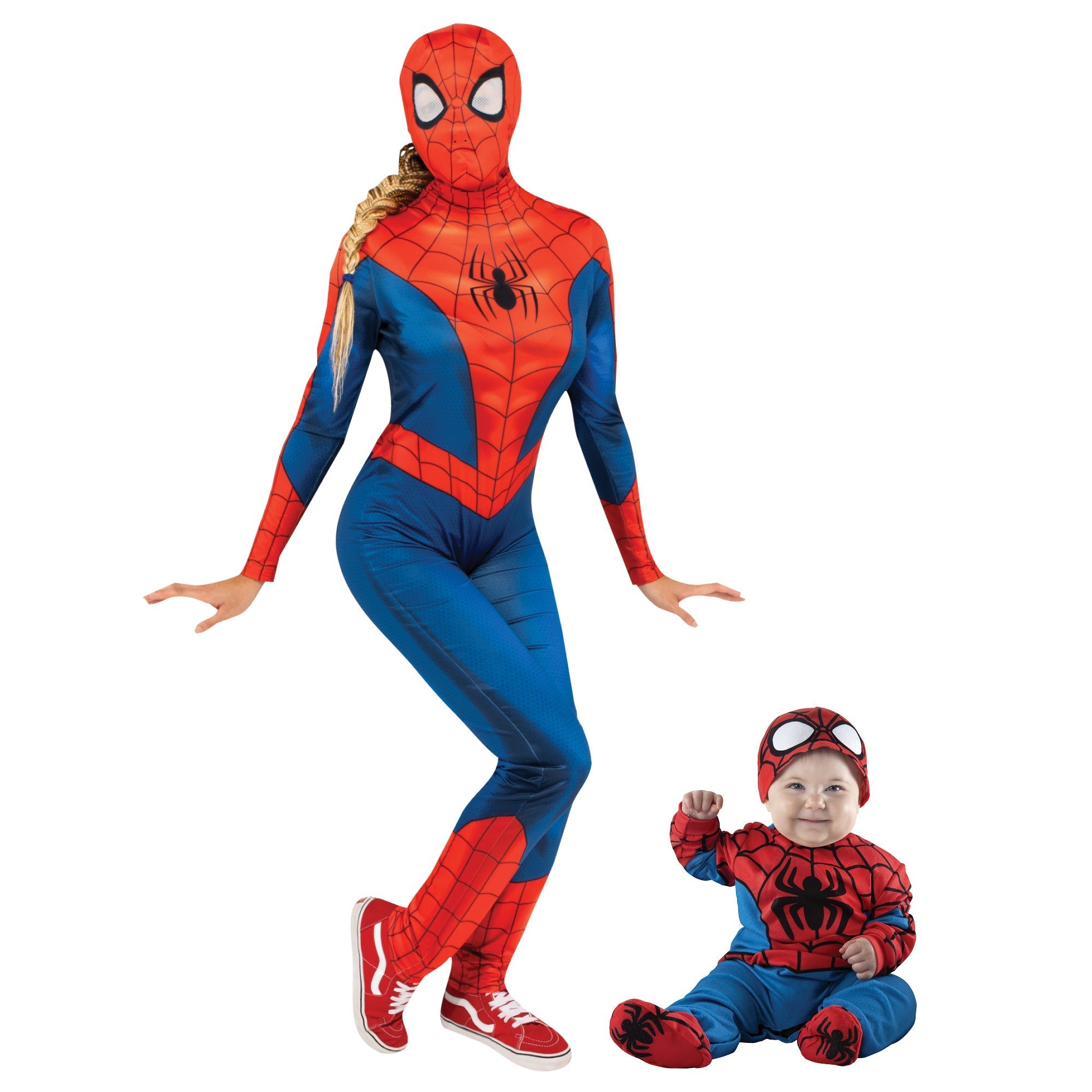 Mommy and Me Spider-Man Costumes