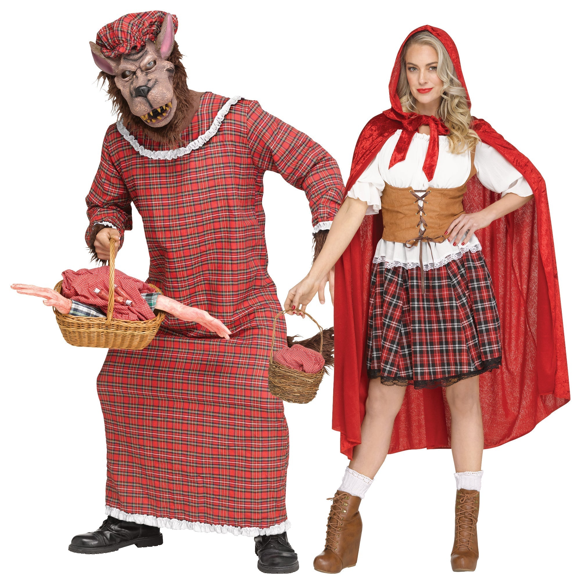 Red Riding Hood Couple Costumes