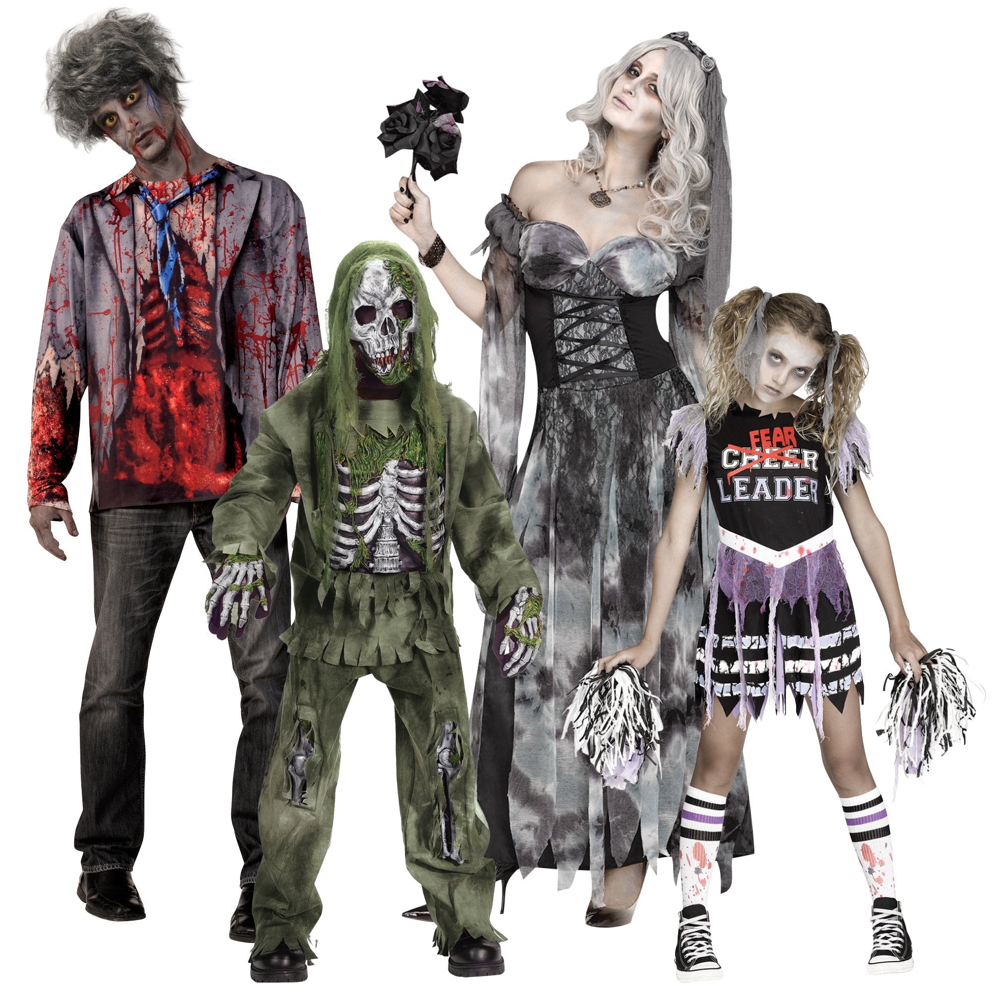 Zombie Family Costumes