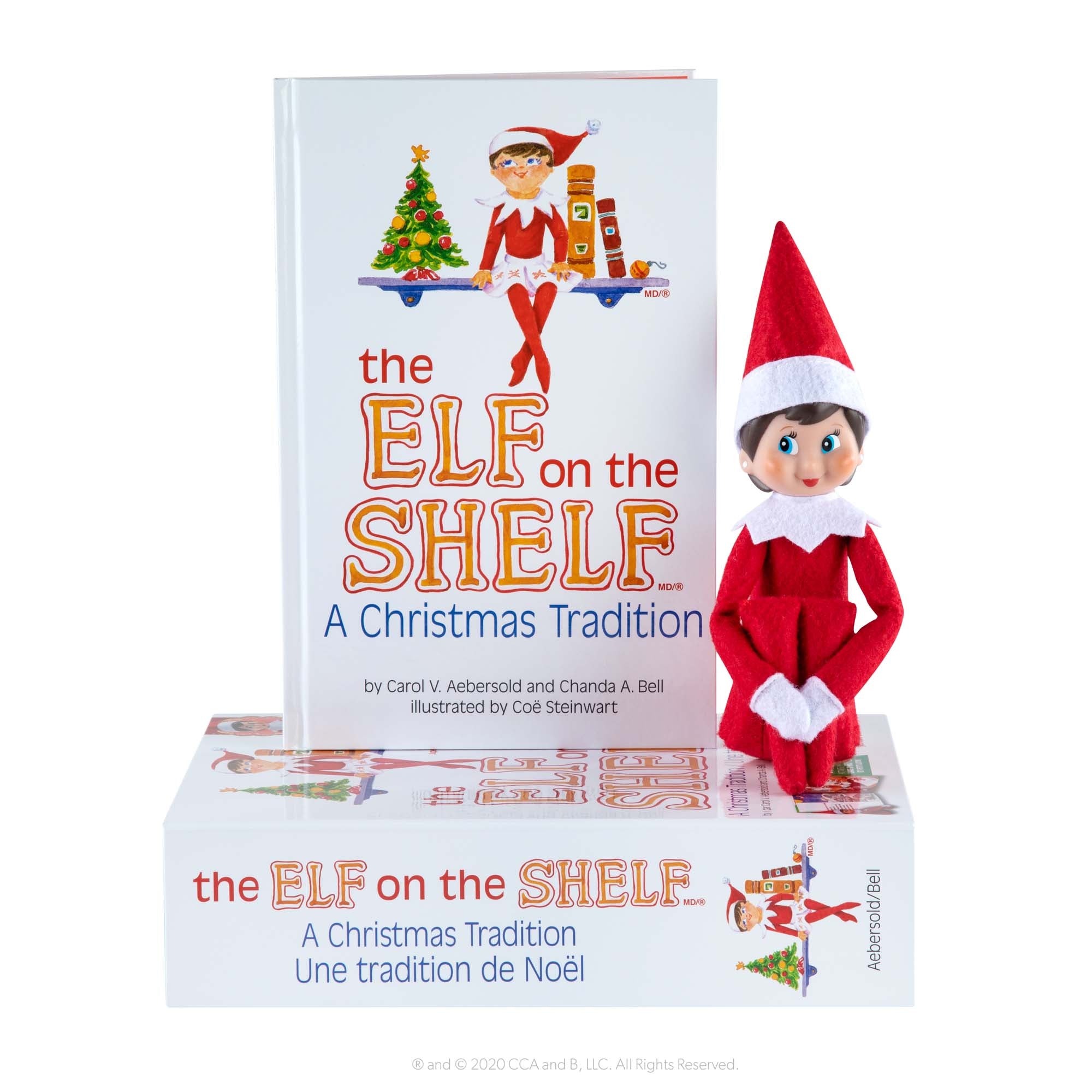 The Elf on the Shelf Girl Light, English Version, 1 Count