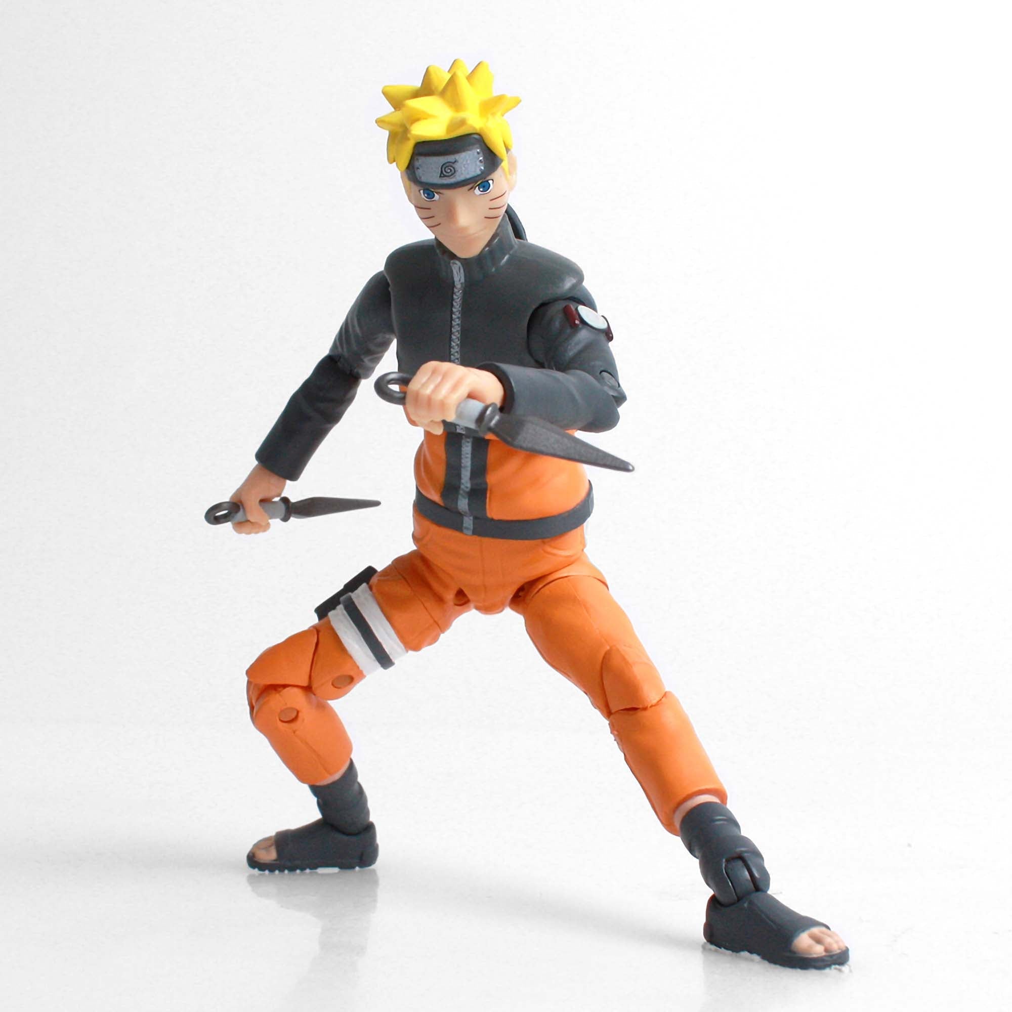 Naruto Uzumaki Action Figure, Naruto Shippuden, 5 Inches, 1 Count