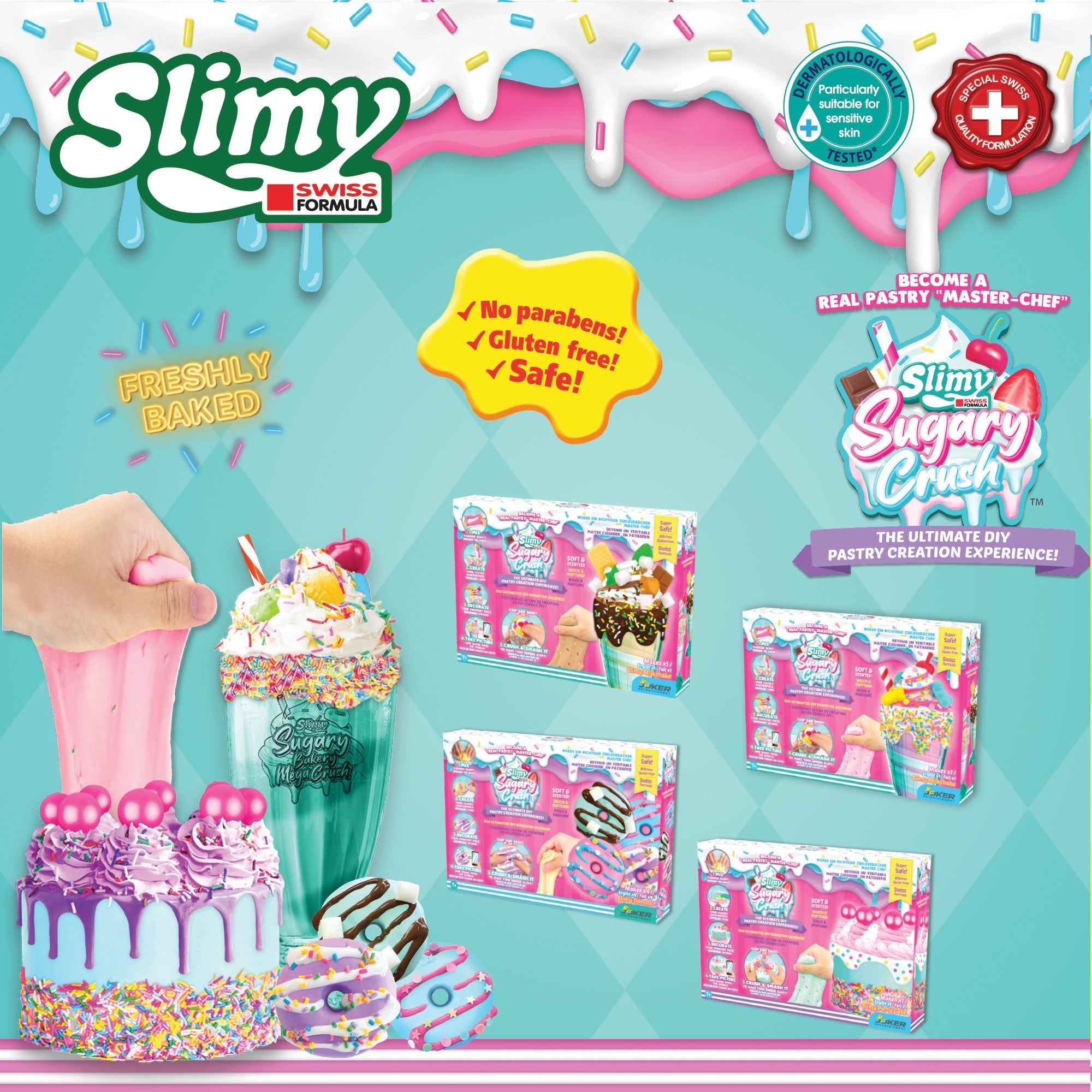 Slimy Sugary Crush Ice Cream S1 Milkshake, Assortment, 1 Count