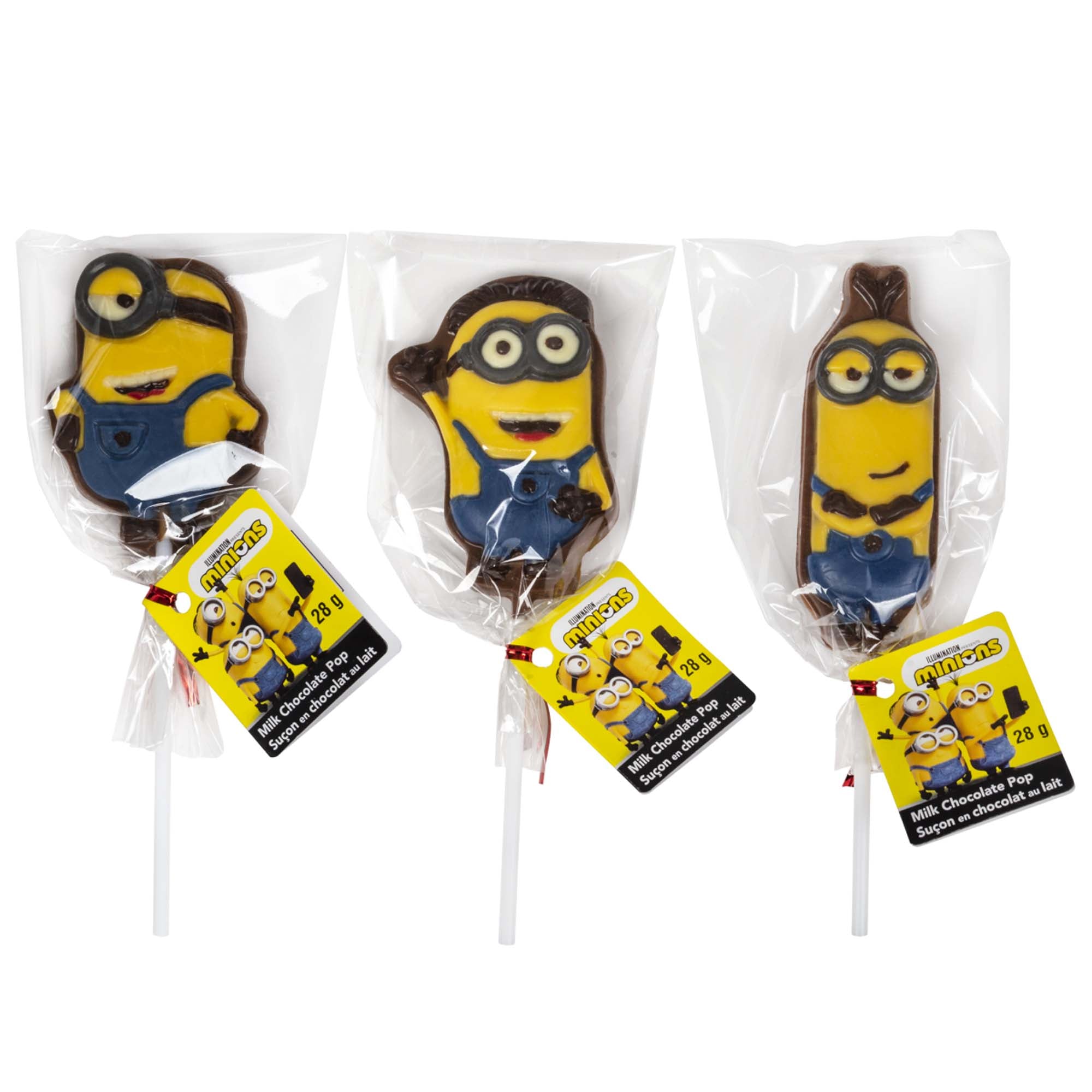 Minions Chocolate Pops, 28g, Assortment, 1 Count