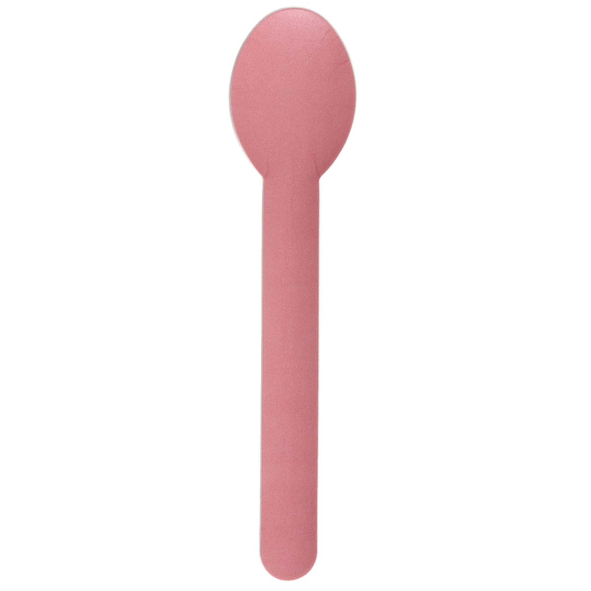 Pink ECO Paper Spoons, 10 Count