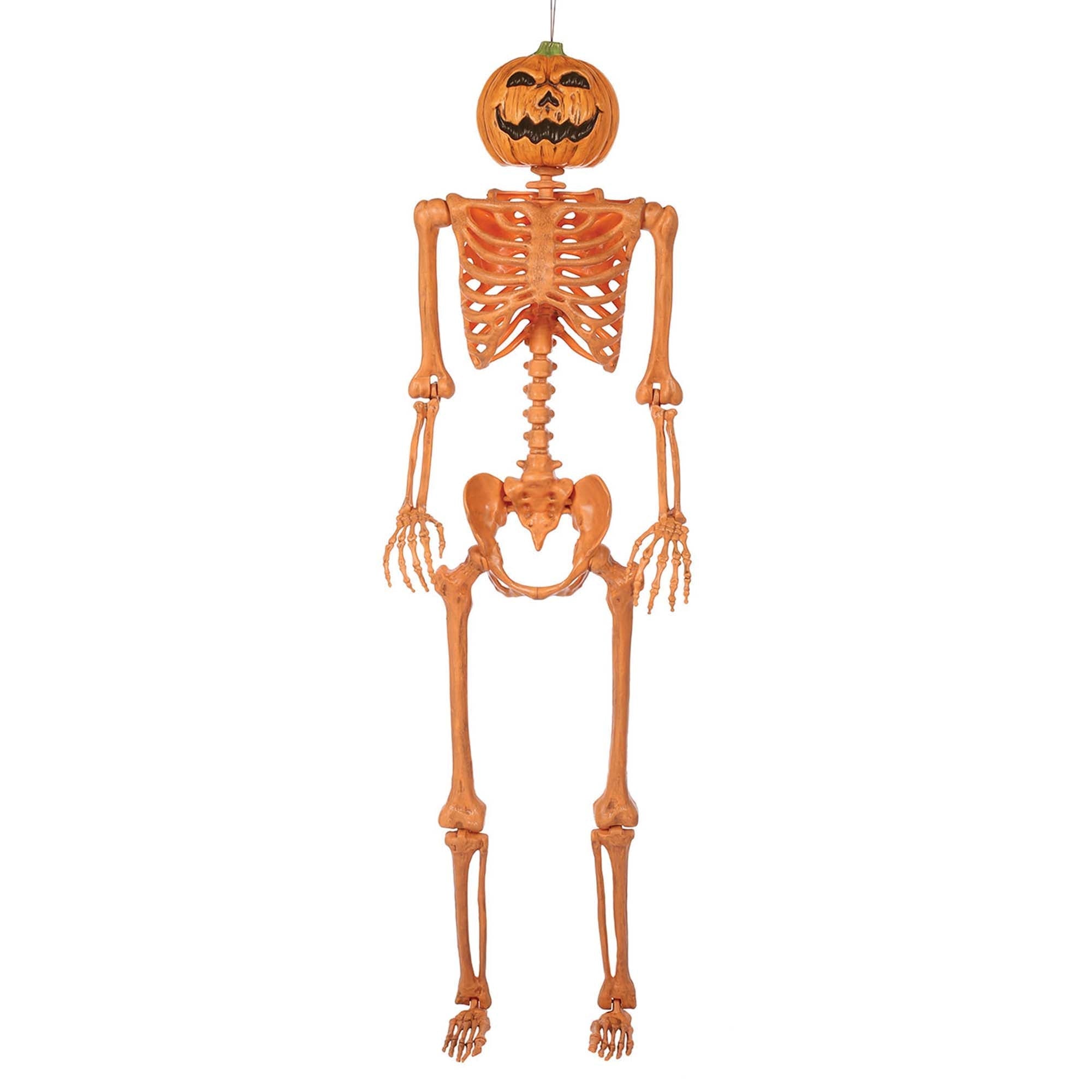 Pumpkin Head Skeleton, 60 Inches, 1 Count