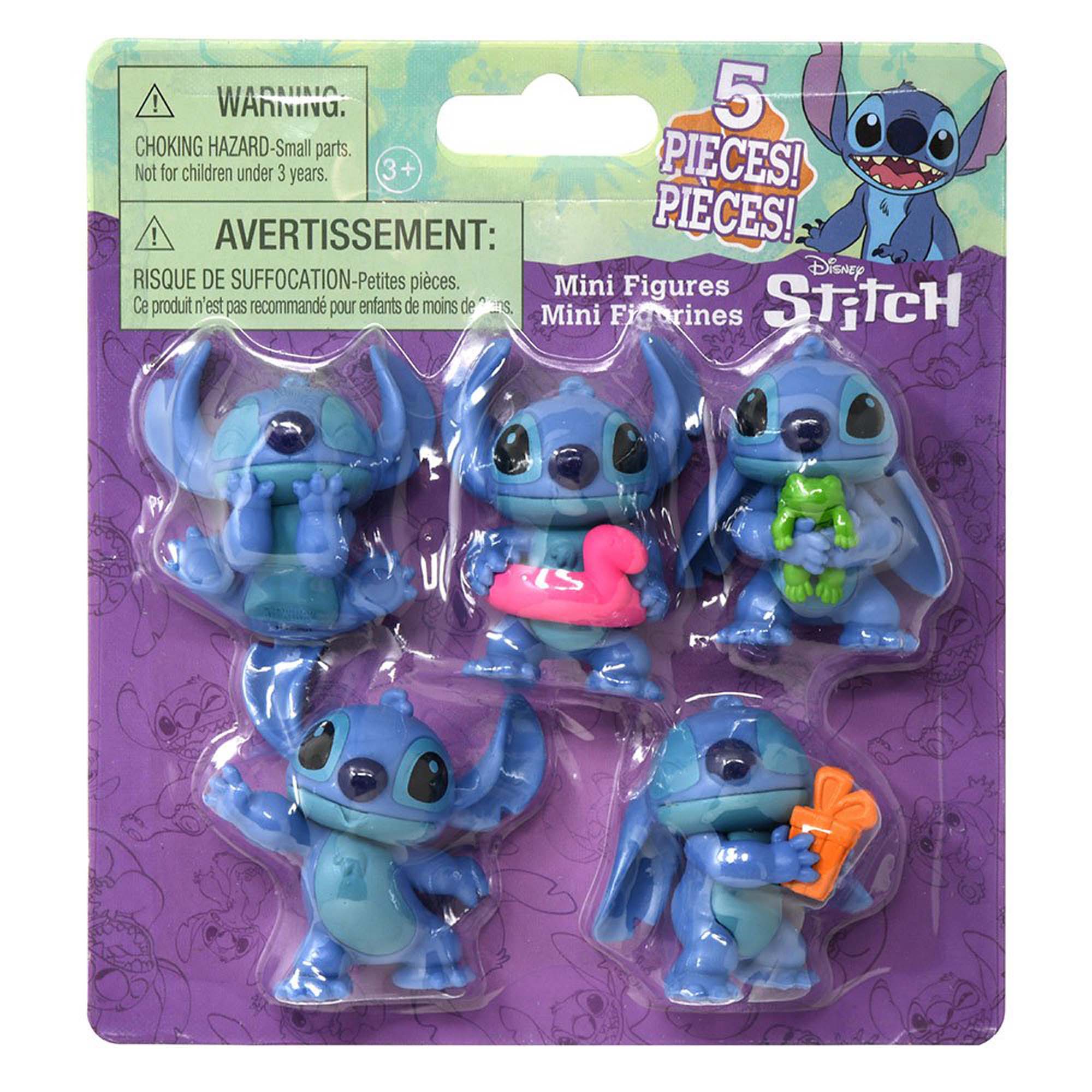Stitch Mini Figures, 5 Count