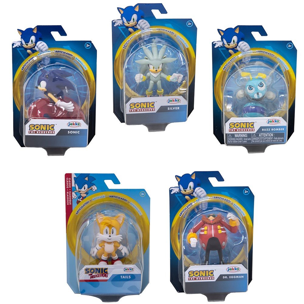 Sonic Figurine, Wave 14, 2.5 Inches, Assortment, 1 Count