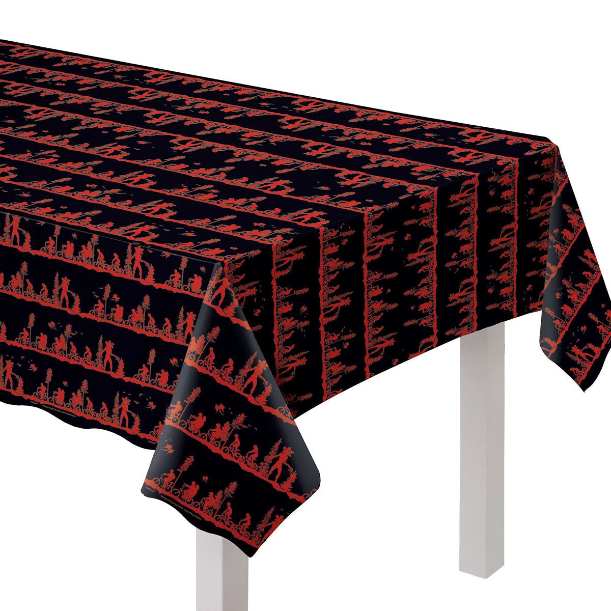 Stranger Things Rectangular Plastic Table Cover, 54 x 108 Inches