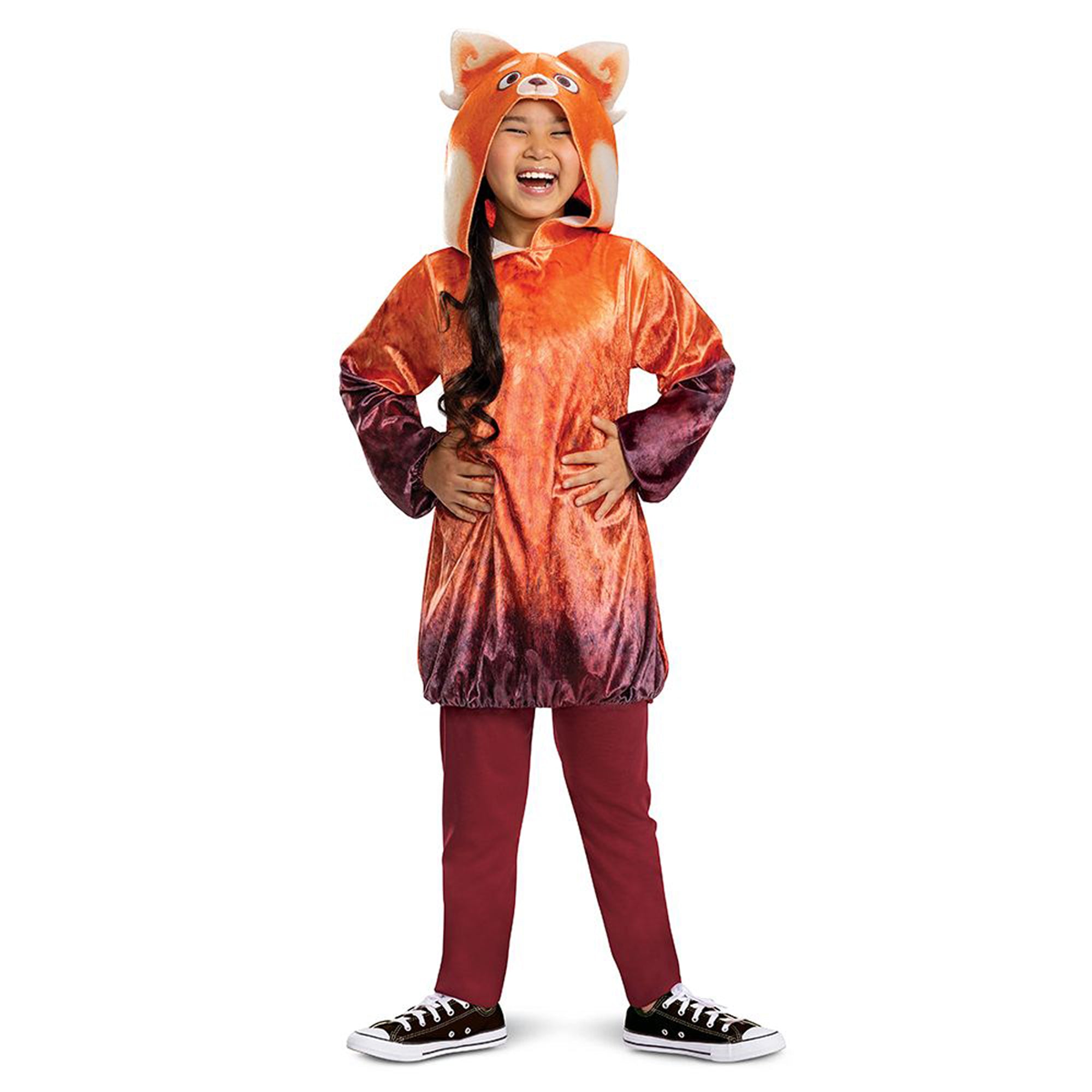 Disney Turning Red Mei Panda Classic Costume for Kids, Orange Tunic