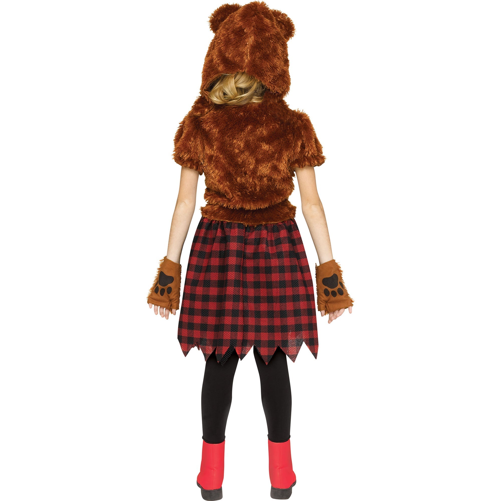 Teddy Bear Costume for Kids, Soft Plushy Dress