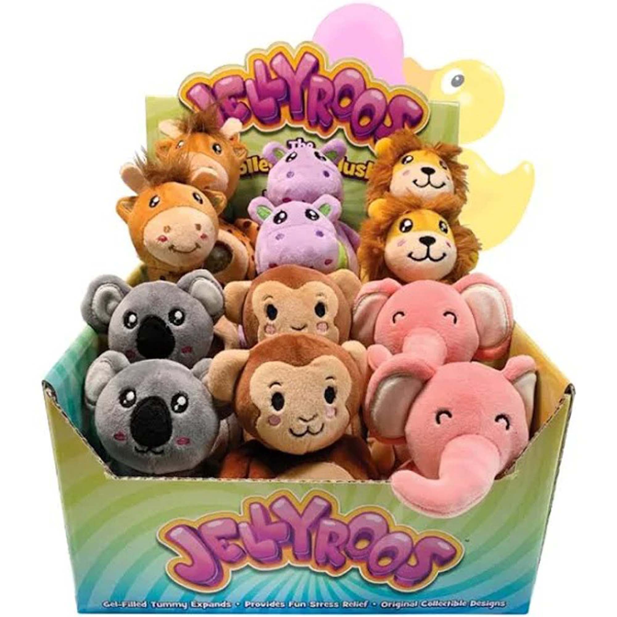 Jellyroos Jungle Collectible Plush, Assortment, 1 Count