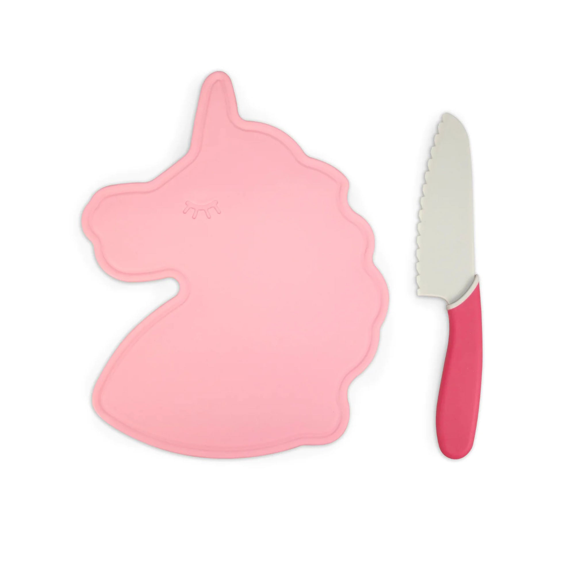 Unicorn Cutting Board Knife Set, 1 Count