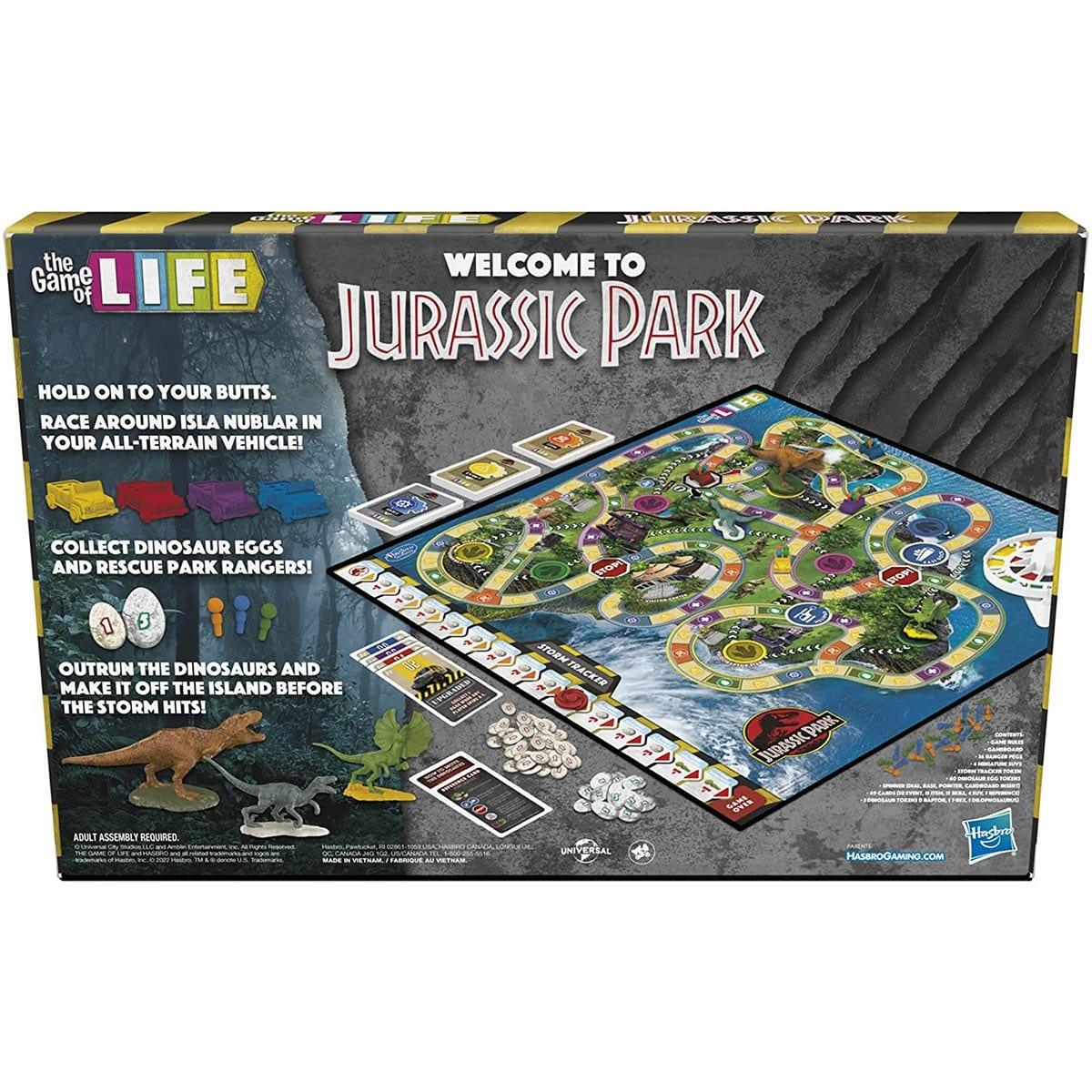 Jurassic Park, The Game of Life, English Version Only