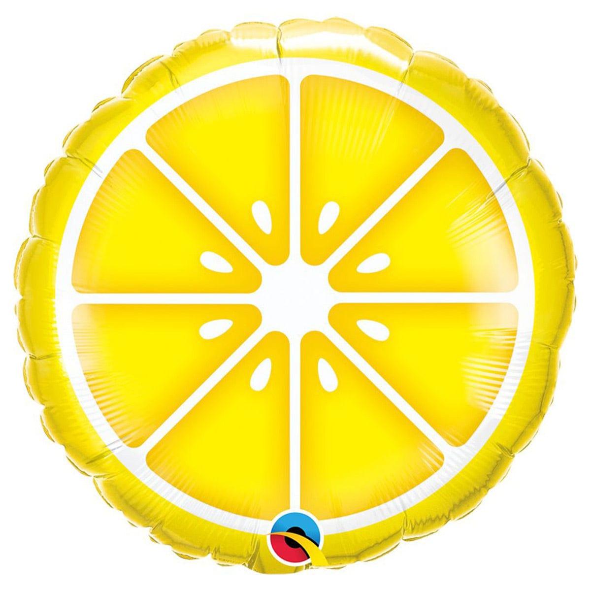 Citrus Foil Balloon, 18?in, Yellow