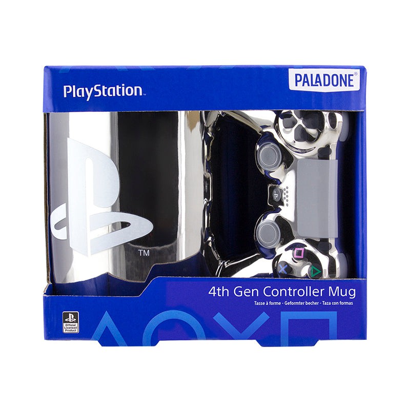 Playstation 4 Silver Controller Mug