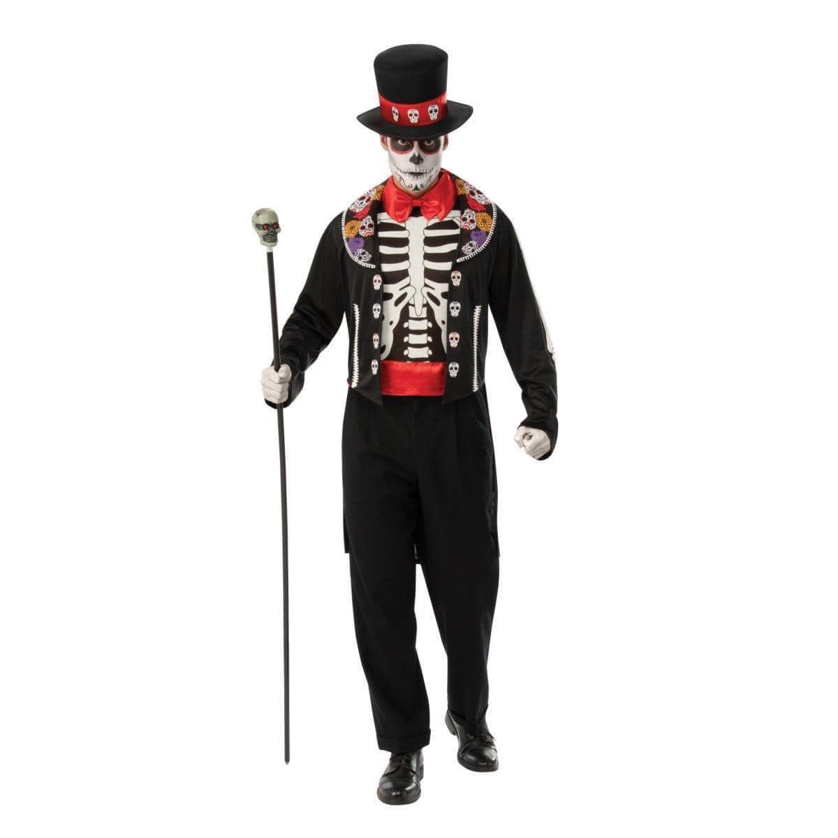 Day of the Dead Man Costume for Adults