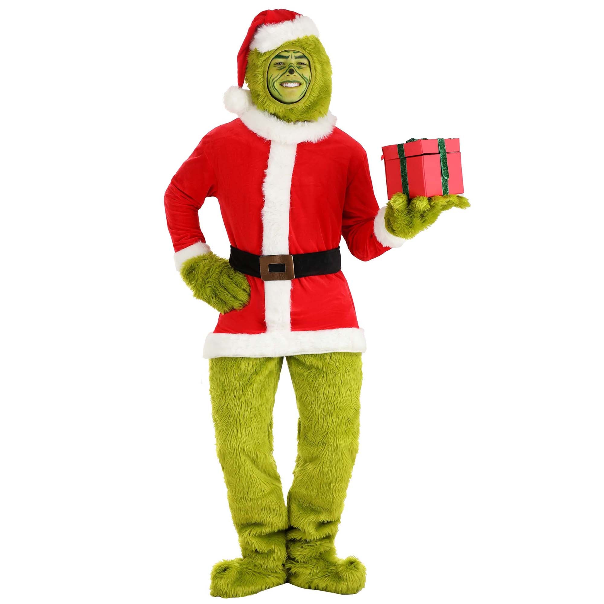 The Grinch, Santa Costume for Adults