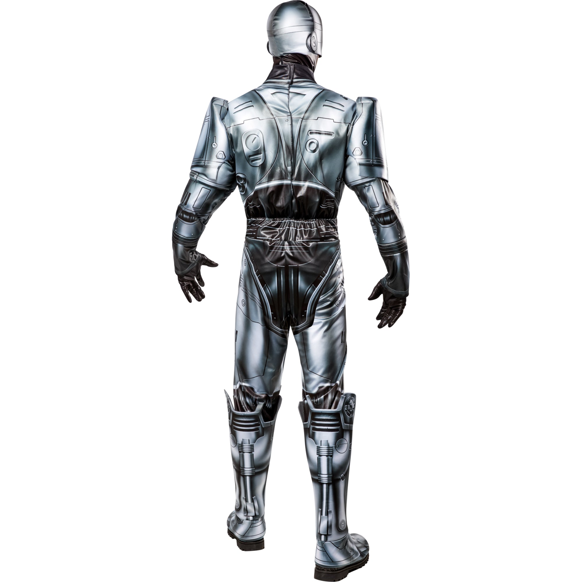 Robocop Deluxe Costume for Adults, Grey Jumpsuit