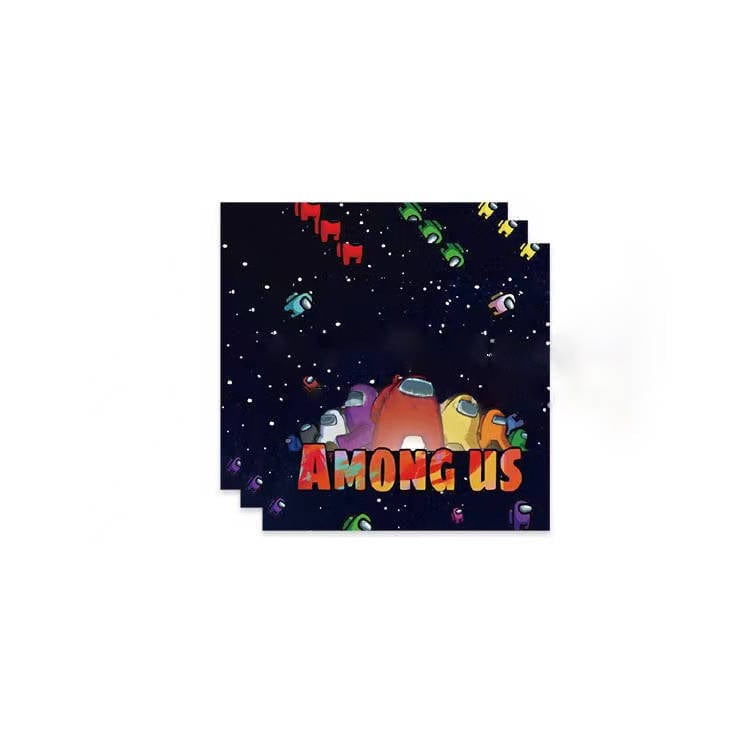 Among Us Lunch Paper Napkins, 20 Count