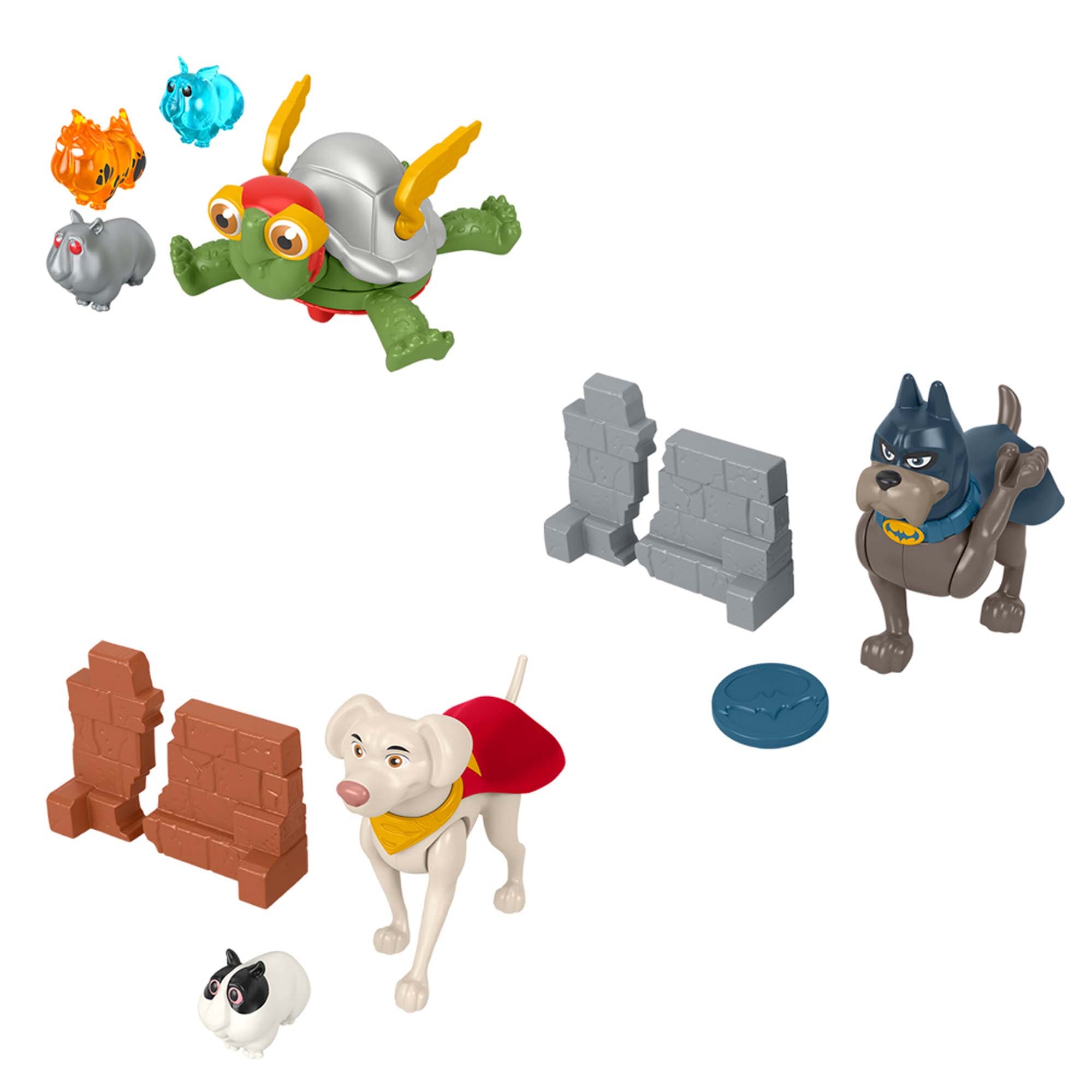 DC Super Pets Figures Multi-Pack, Assortment, 1 Count