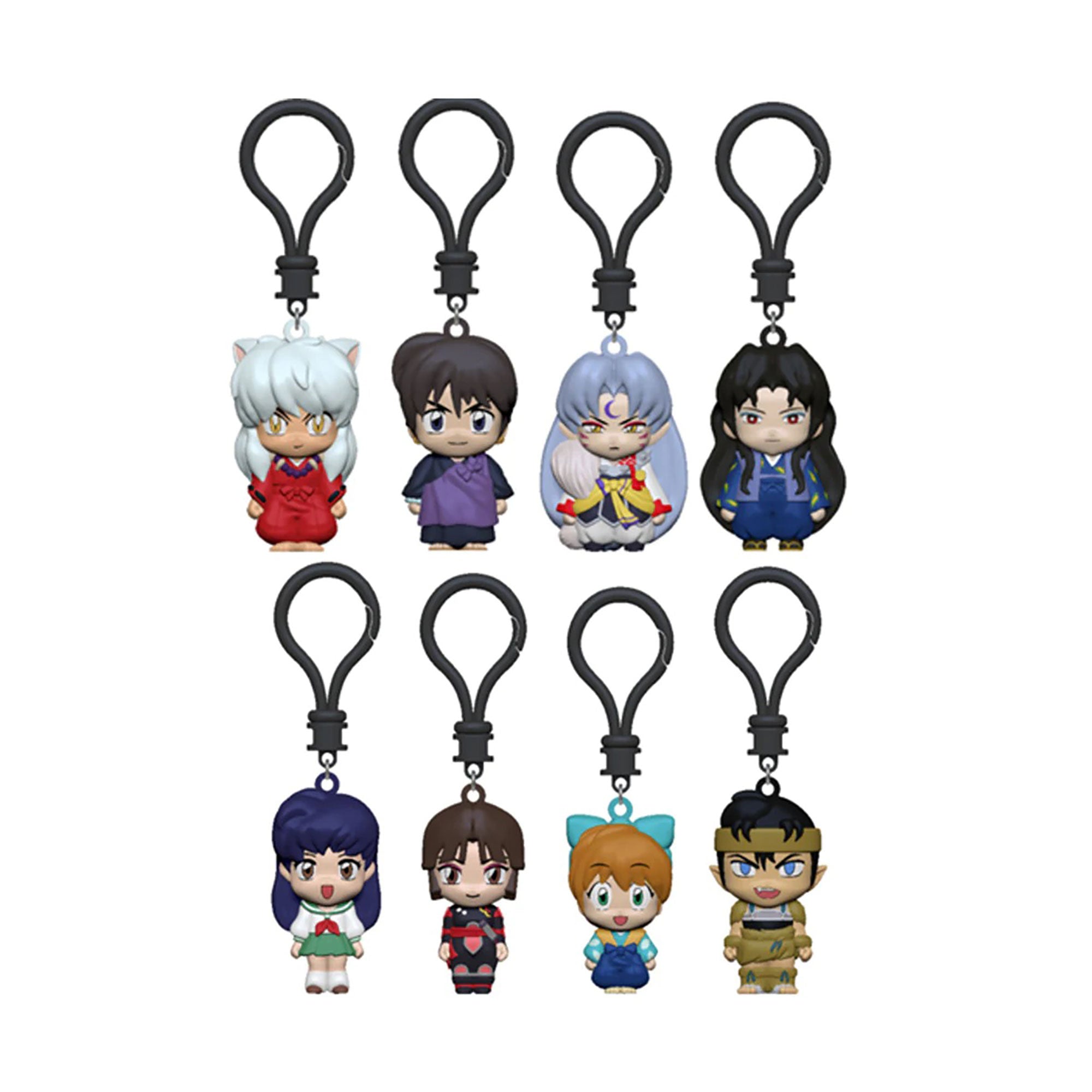 Inuyasha Mini Figures with Clip, Assortment, 1 Count