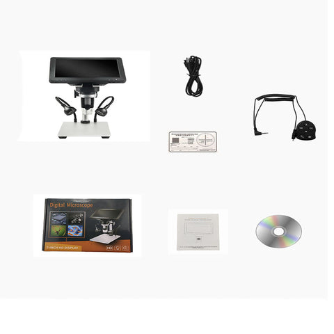 Digital Microscope's Packing List