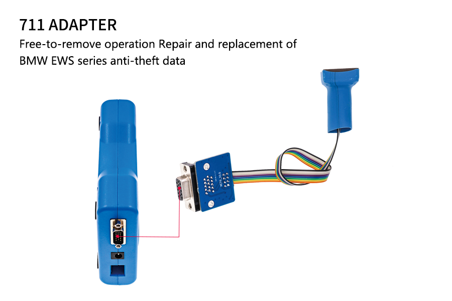 711 Adapter for CG Pro 9S12 Programmer