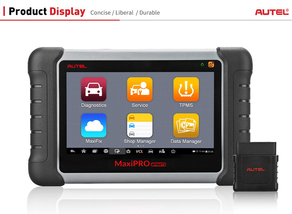 Autel MaxiPRO MP808TS Diagnostic Tool Product Display