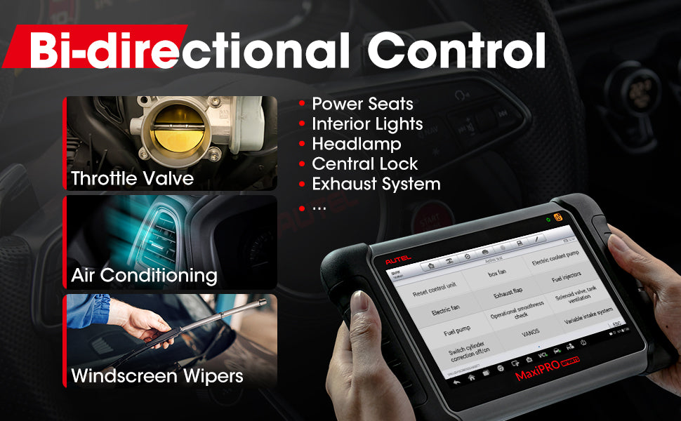 Autel MaxiPRO MP808TS Diagnostic Tool Bi-directional Control
