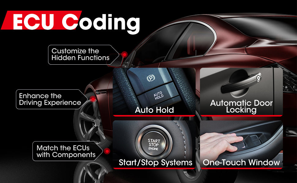 Autel MaxiPRO MP808TS Diagnostic Tool ECU Coding