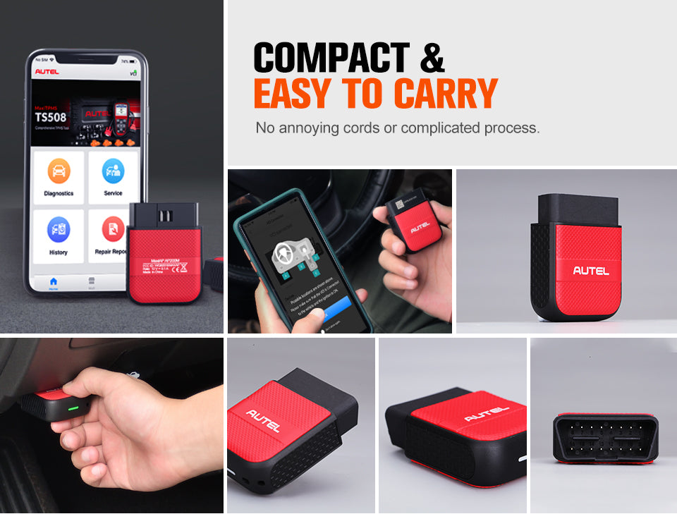 Autel AP200M Bluetooth Scanner Car Diagnostic Tool COMPACT AND CARRY