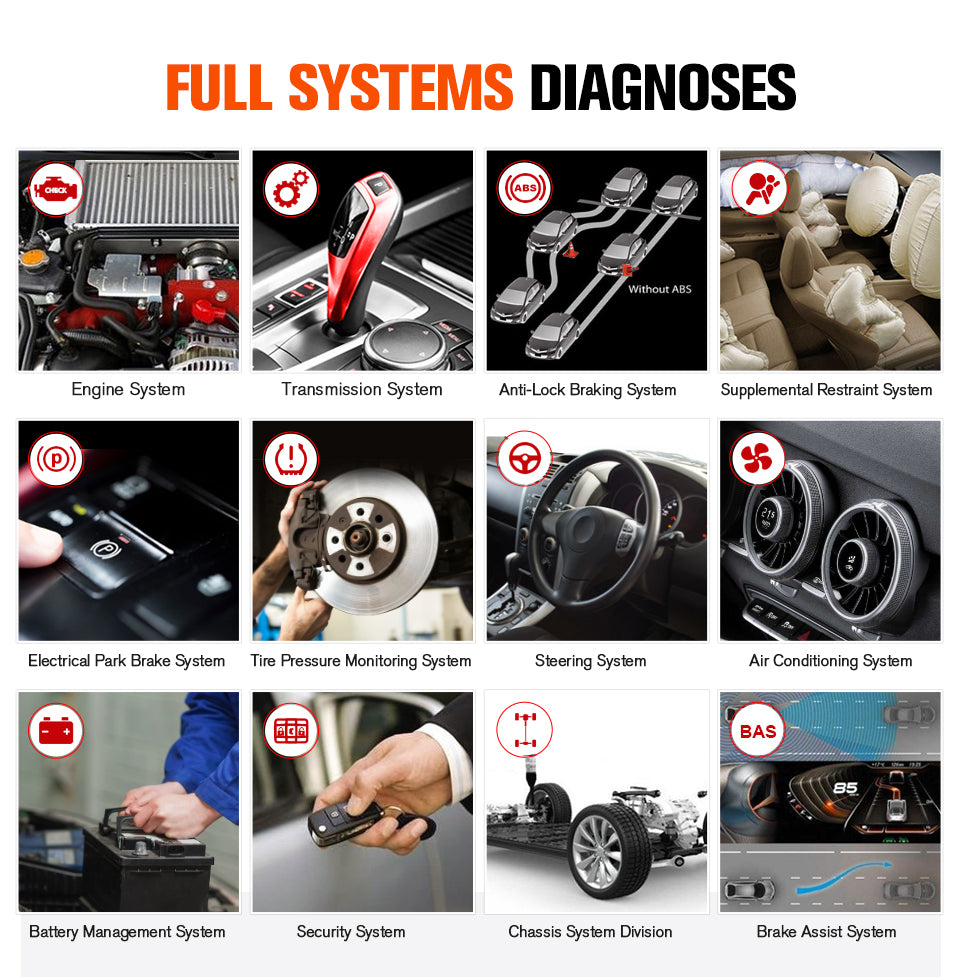 Autel AP200M Bluetooth Scanner Car Diagnostic Tool  FULL SYSTEMS DIAGNOSES