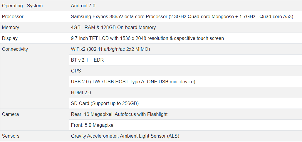 Autel MS909 CV Specifications