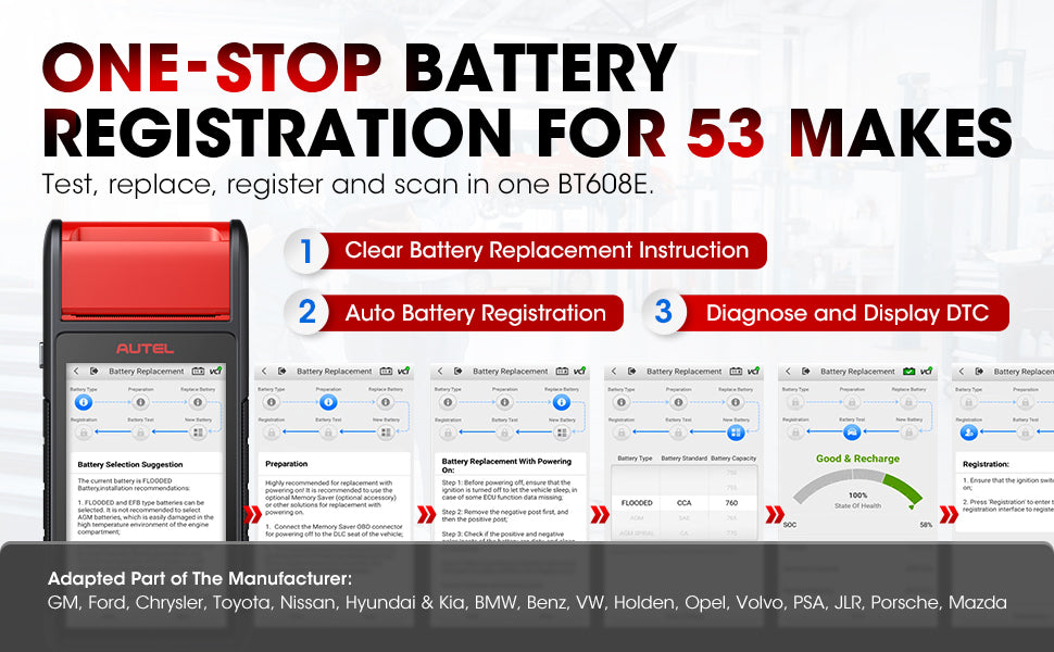Autel MaxiBAS BT608E ONE-STOP